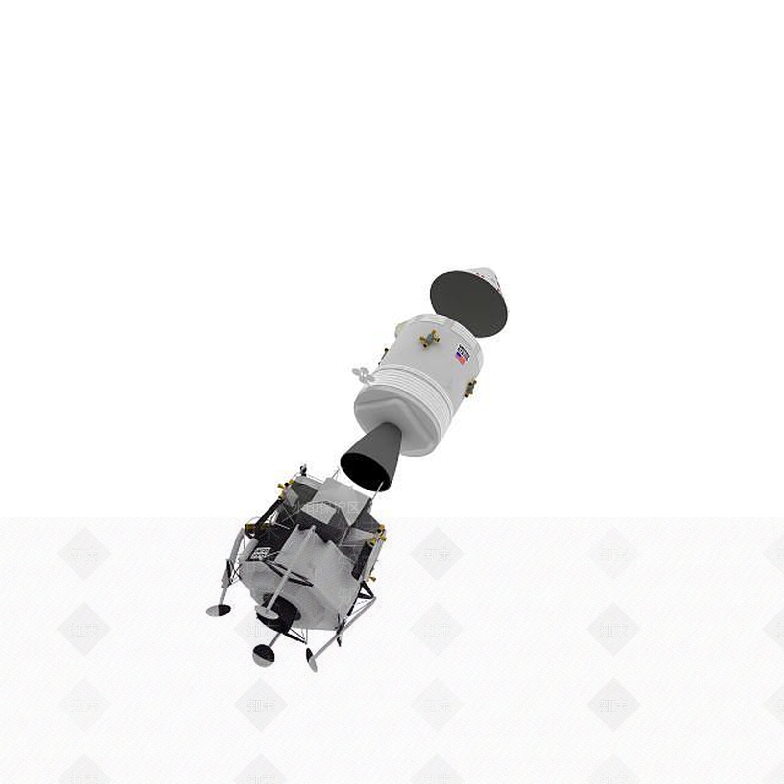 现代载人航天器3D模型下载【ID:1197029570】