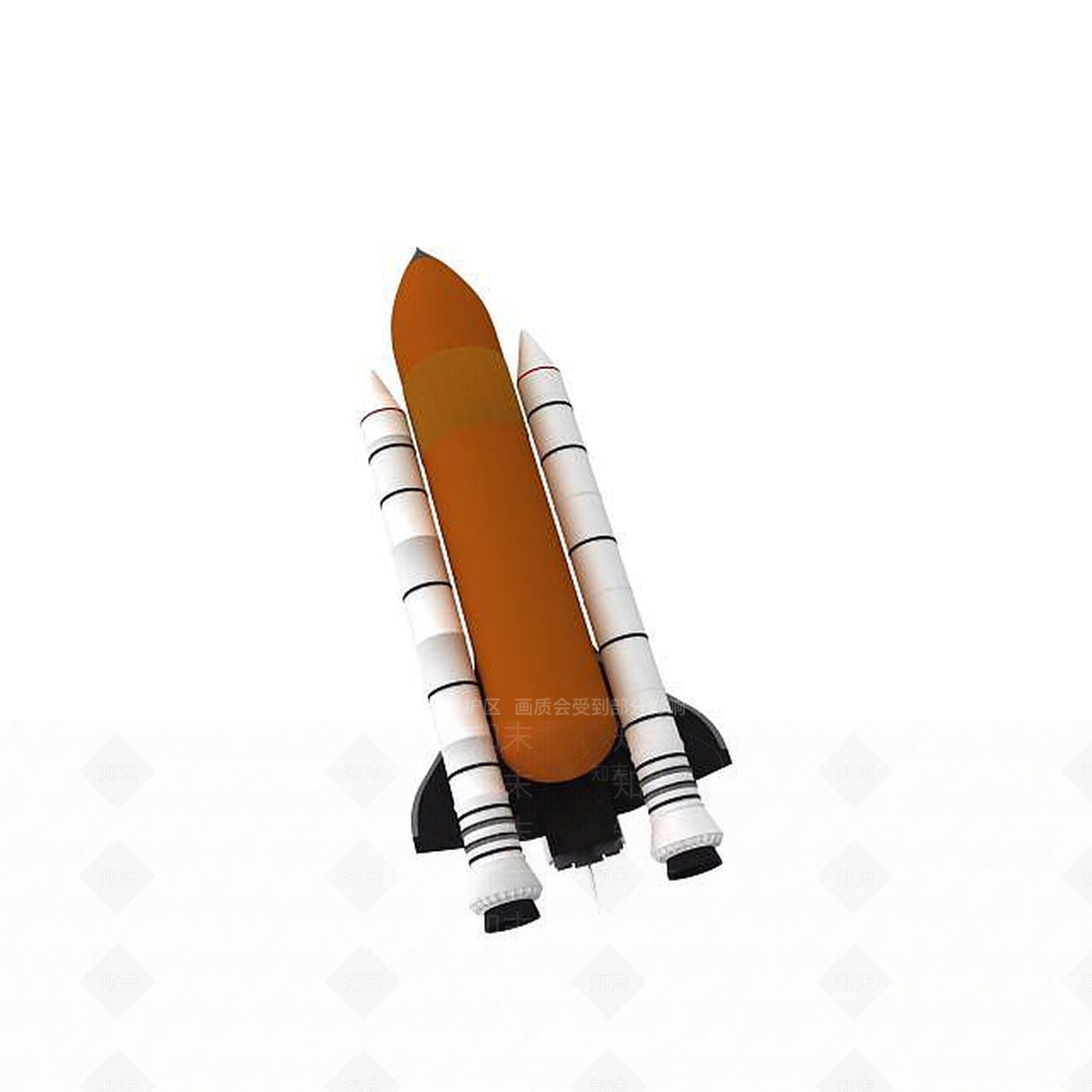 现代航天飞机3D模型下载【ID:1197029793】