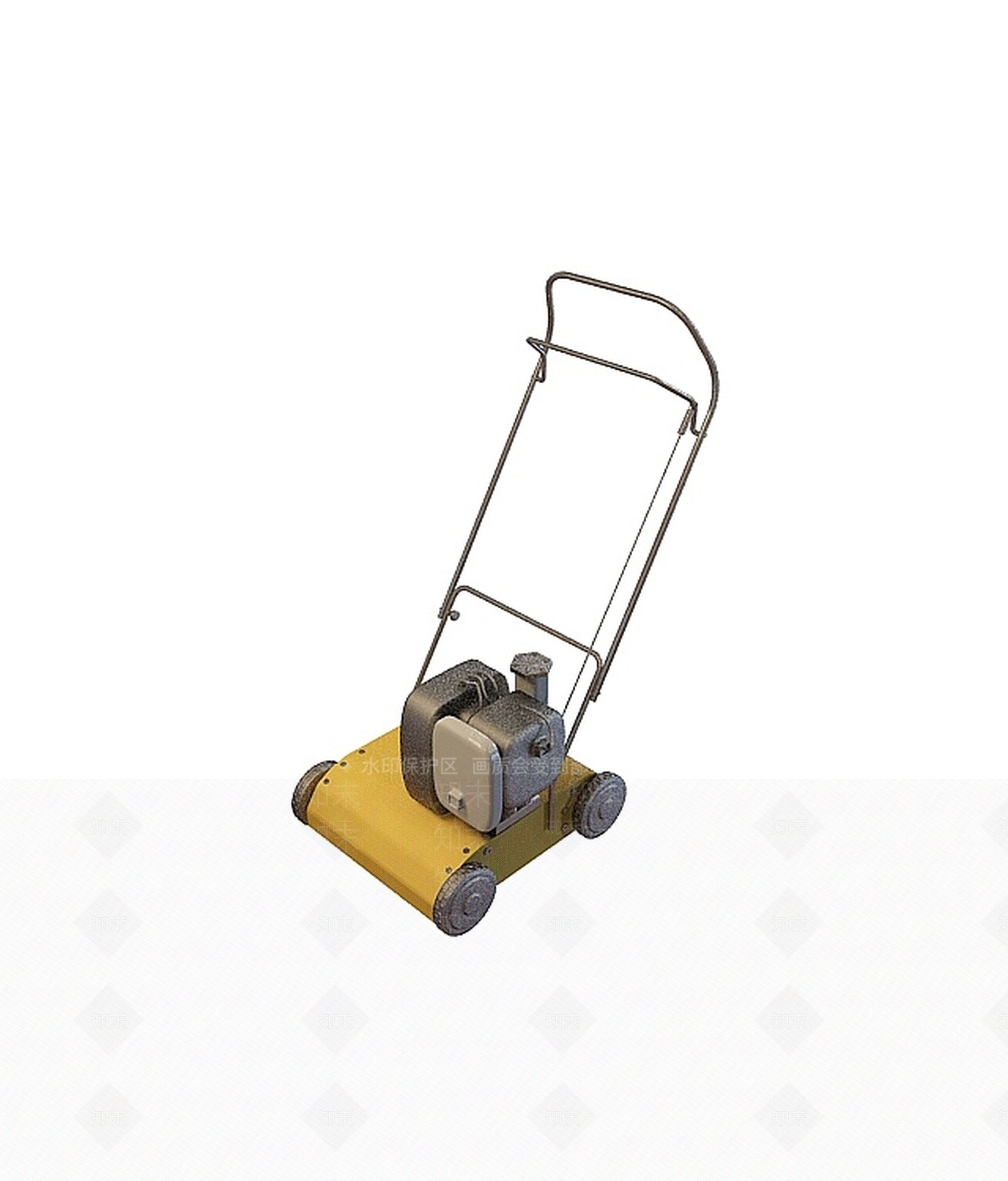 现代割草机3D模型下载【ID:1197030158】