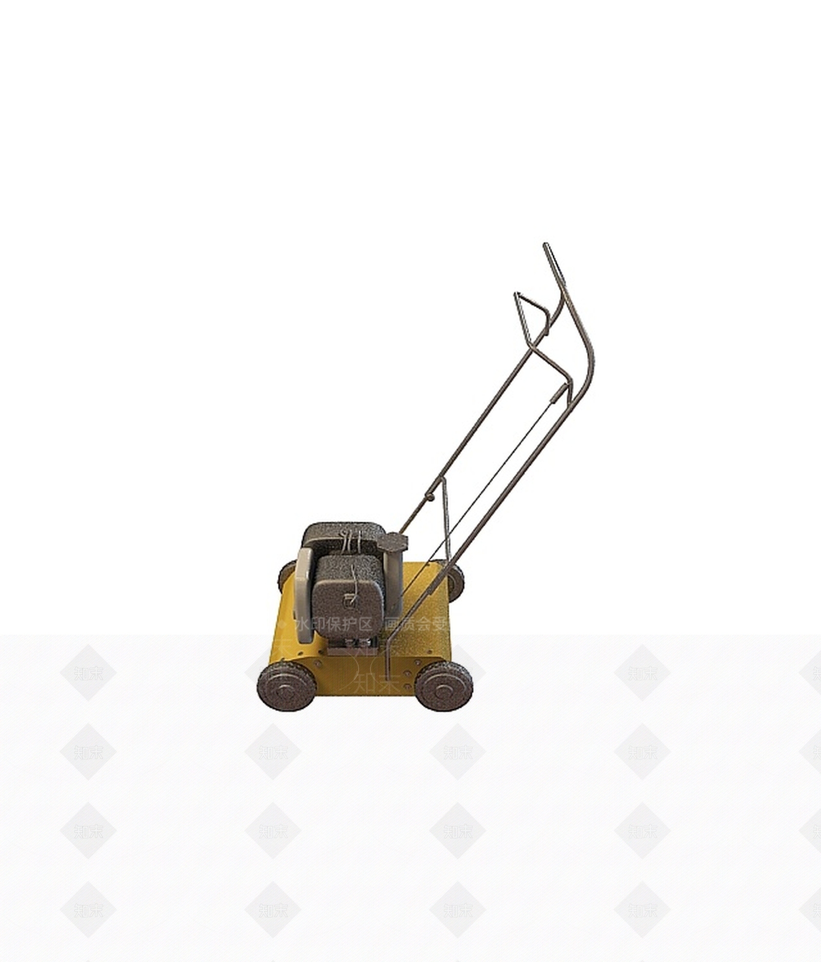 现代割草机3D模型下载【ID:1197030158】