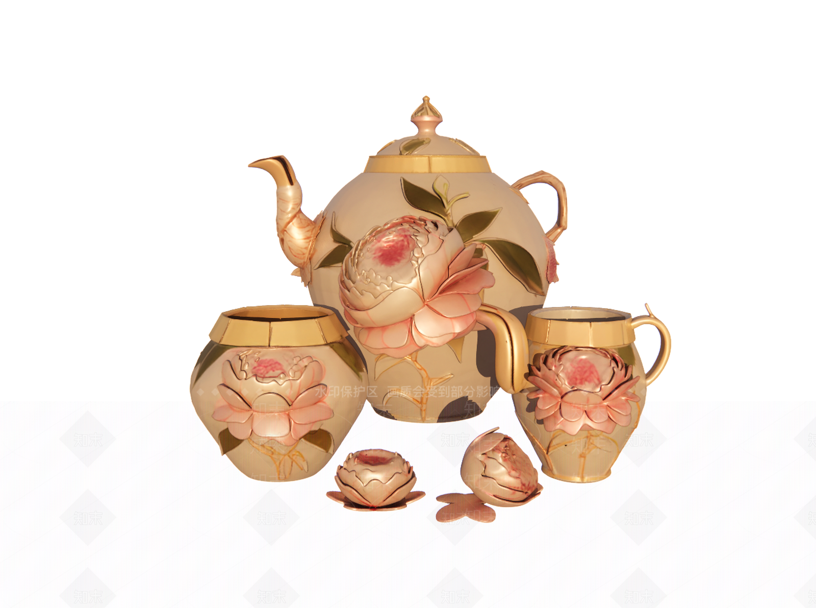 酒具SU模型下载【ID:1197031146】