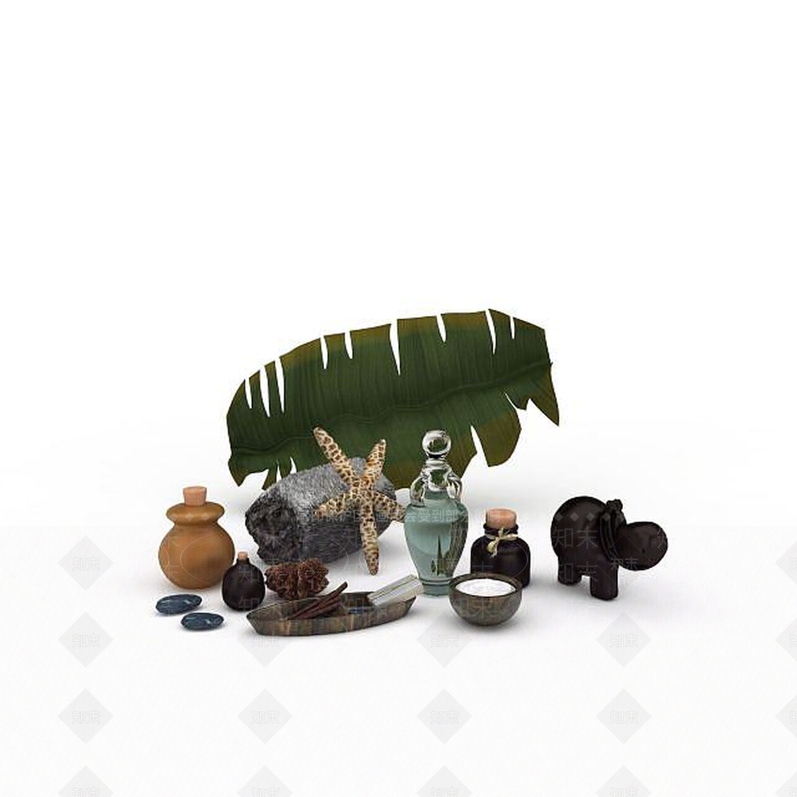 现代装饰品3D模型下载【ID:1197031262】