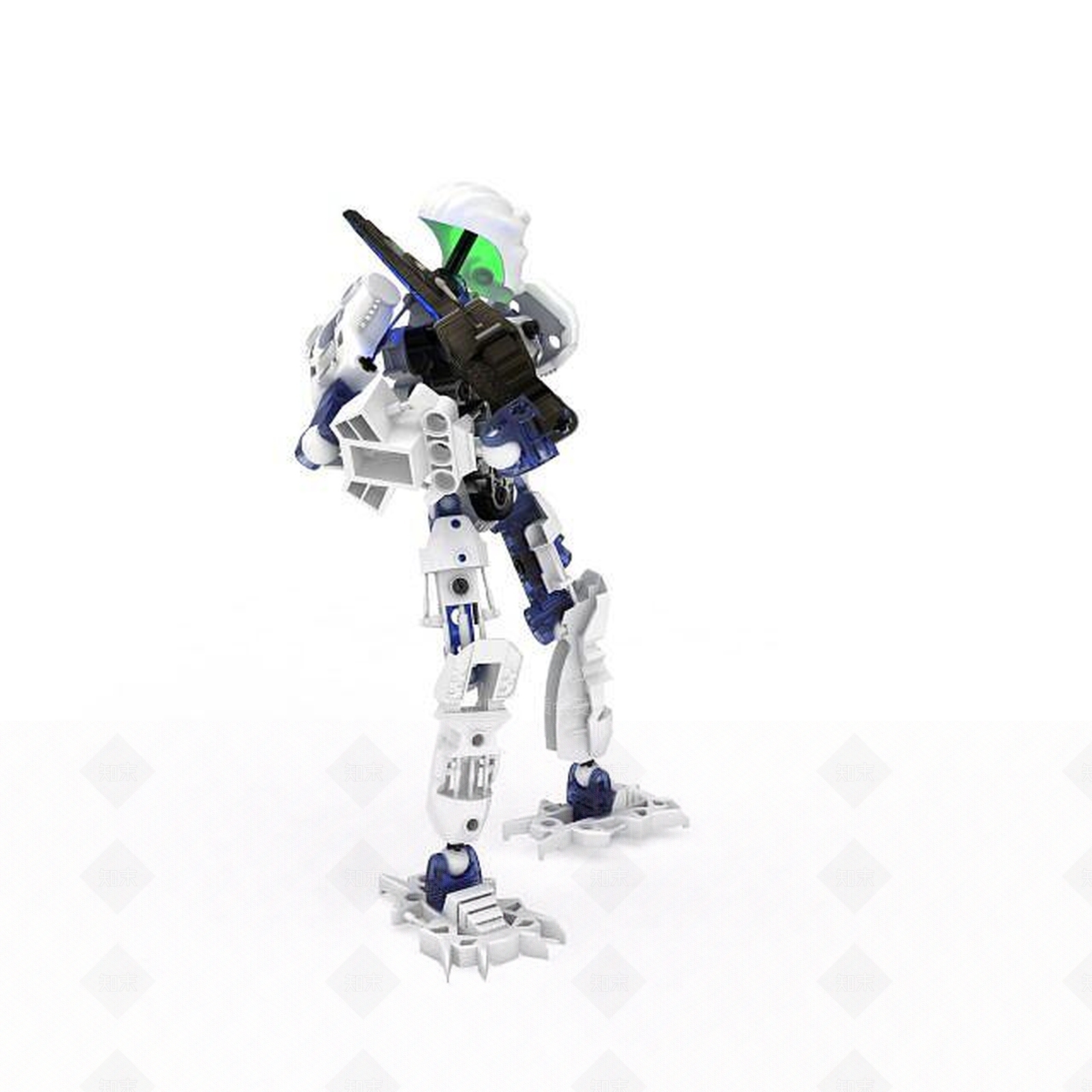 现代机器人玩具3D模型下载【ID:1197032827】