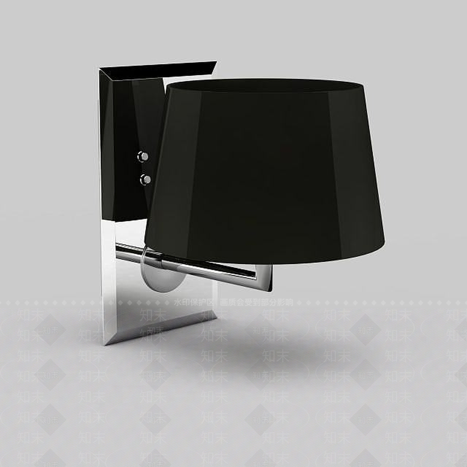现代时尚壁灯3D模型下载【ID:1197035279】