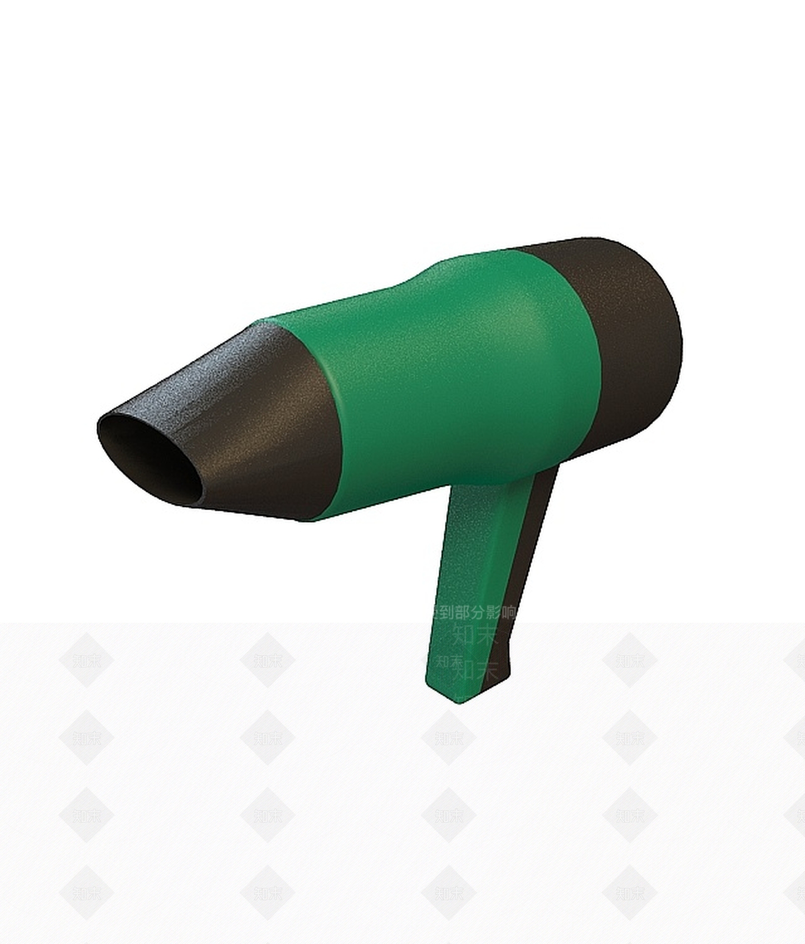 现代电吹风3D模型下载【ID:1197035867】