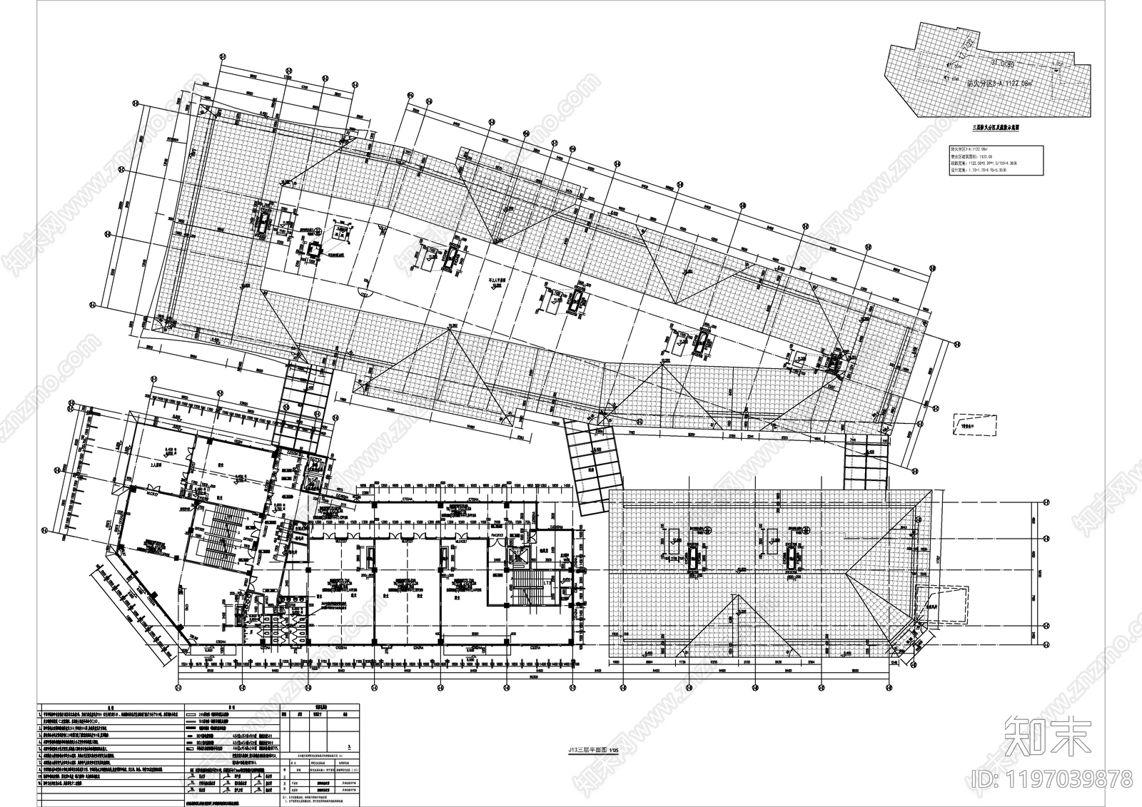 现代新中式商业街cad施工图下载【ID:1197039878】