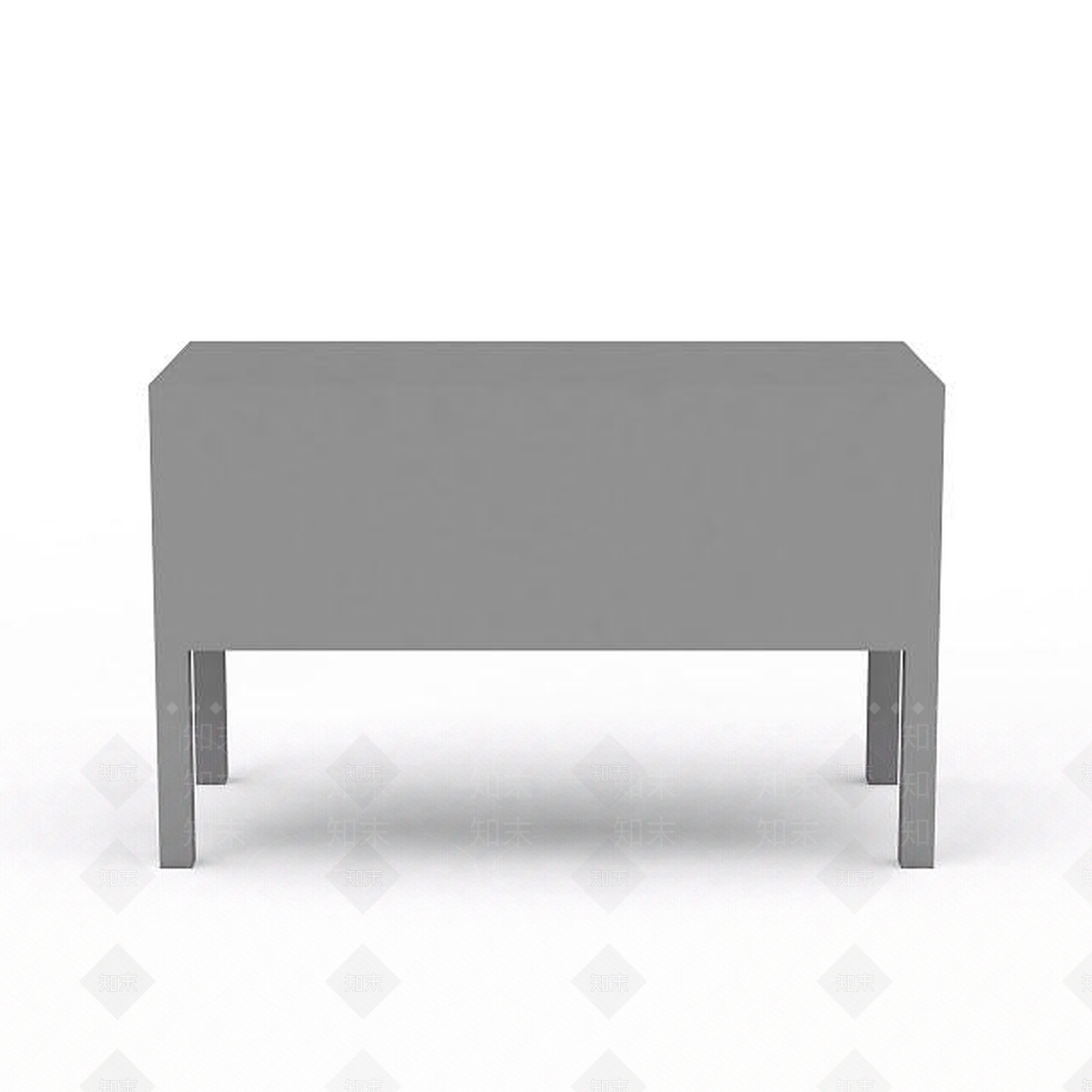 现代简约电脑桌3D模型下载【ID:1197040263】
