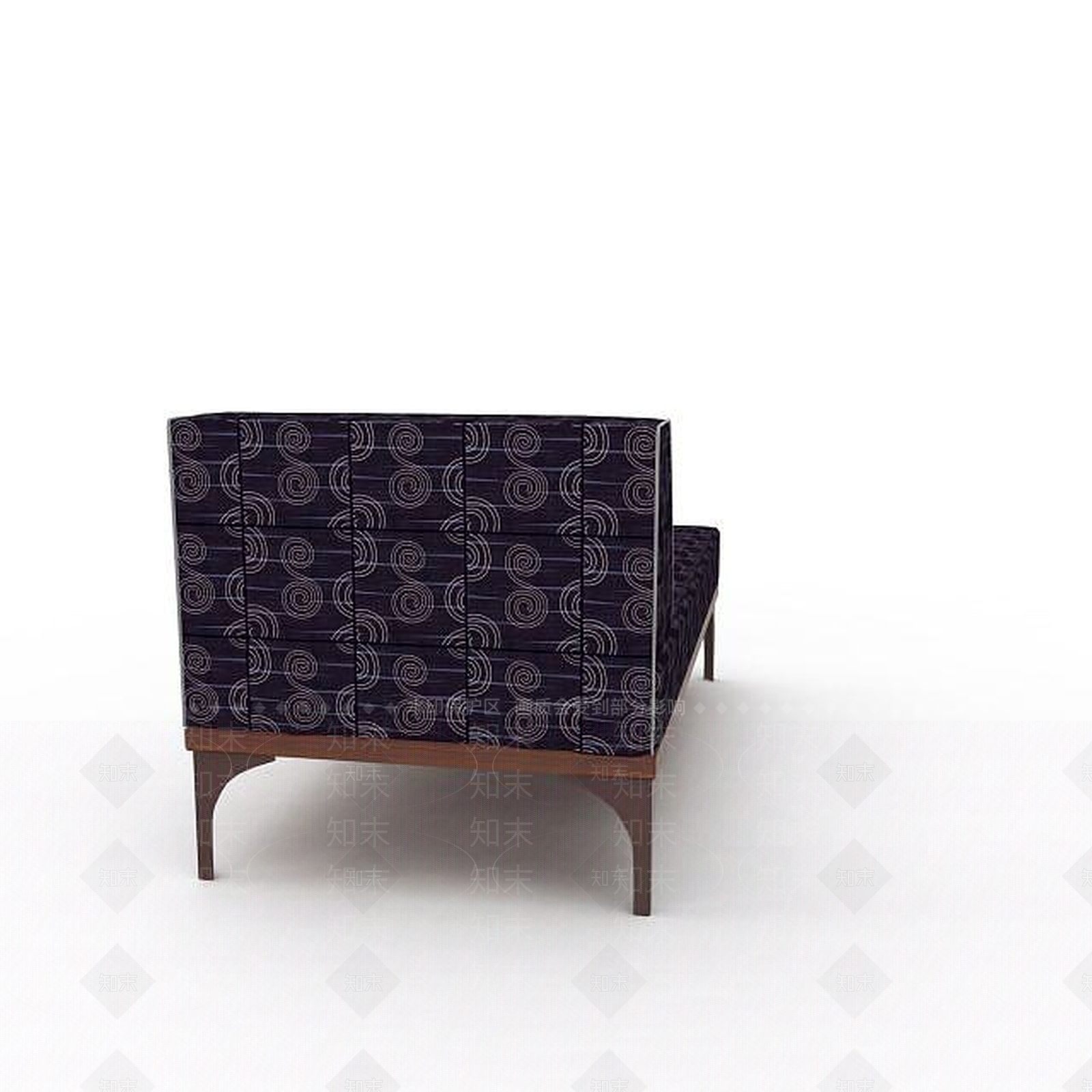 现代贵妃椅3D模型下载【ID:1197040429】