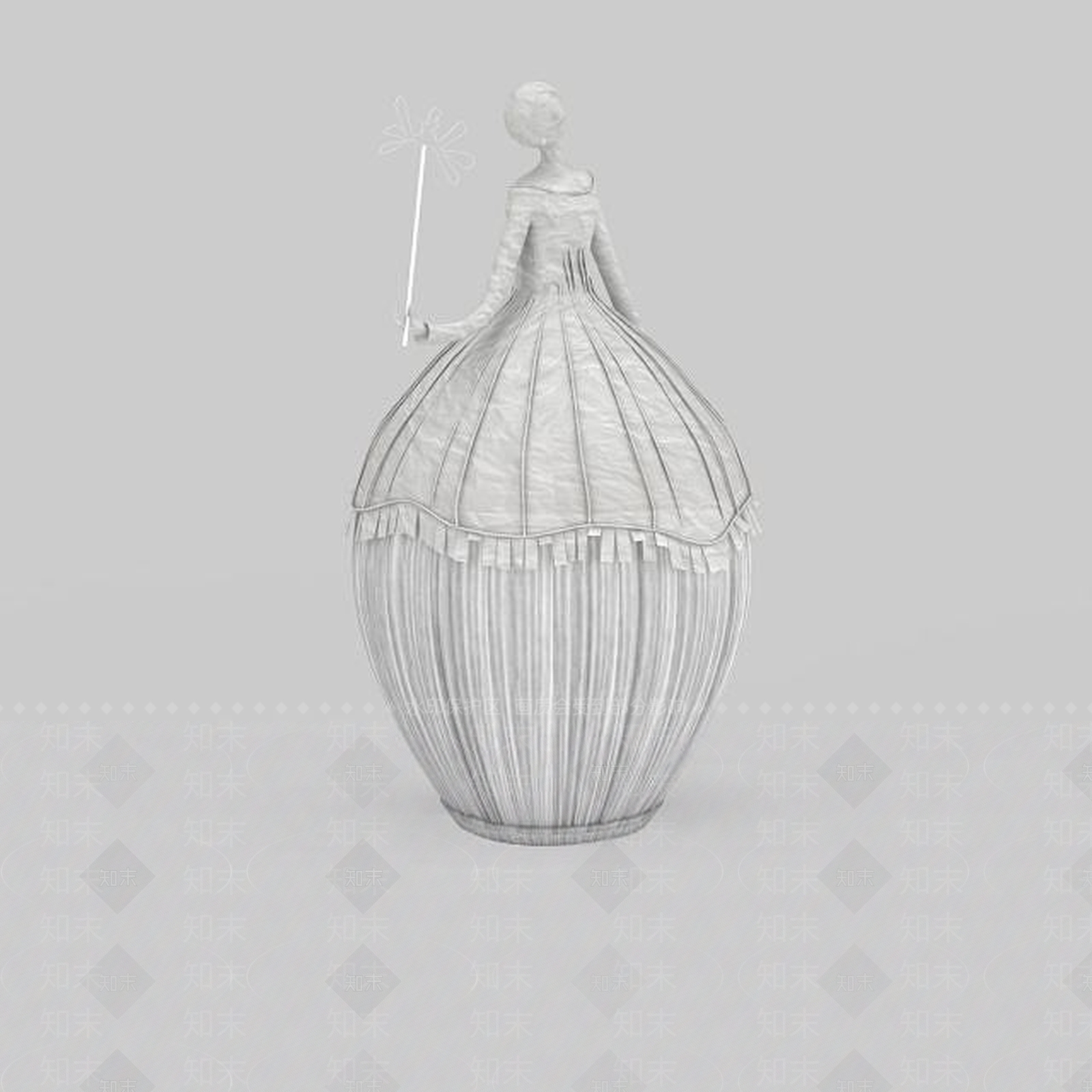现代时尚吊灯3D模型下载【ID:1197041206】