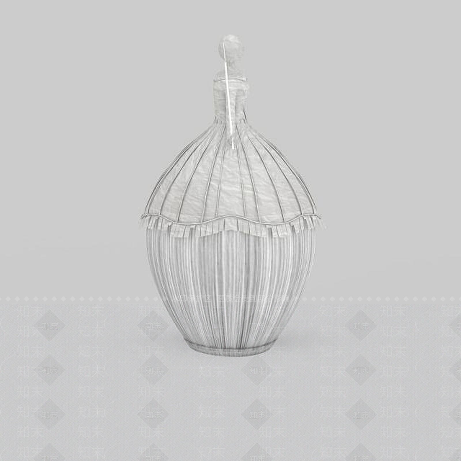 现代时尚吊灯3D模型下载【ID:1197041206】