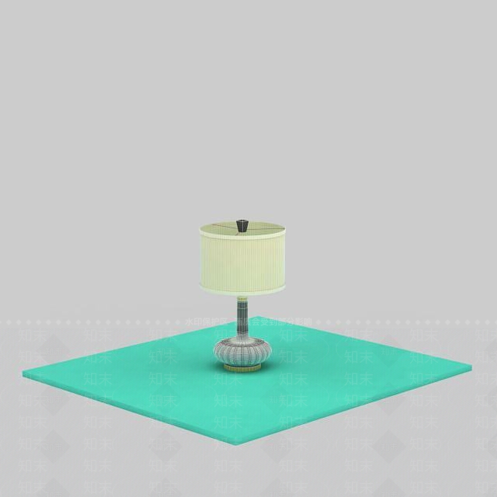 现代客厅台灯3D模型下载【ID:1197041639】