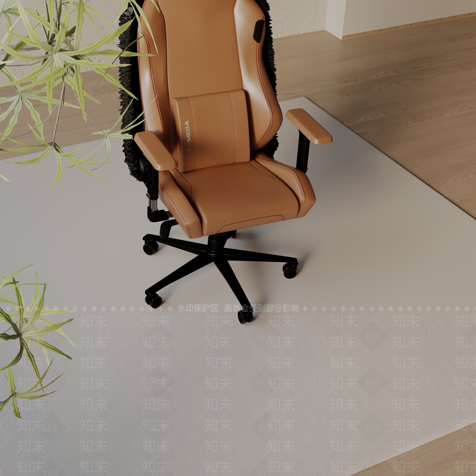 现代办公椅3D模型下载【ID:1197042189】