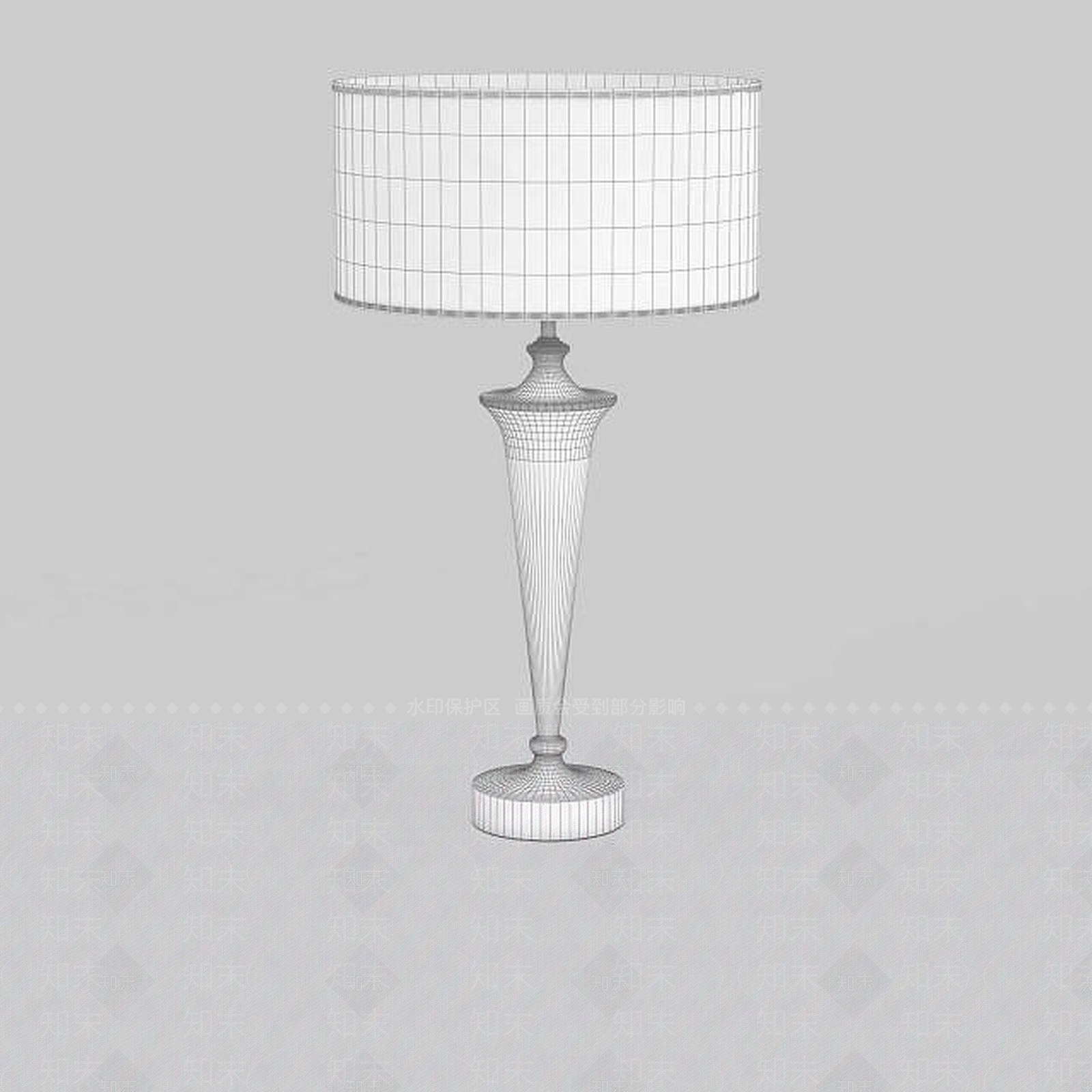现代简约台灯3D模型下载【ID:1197041960】
