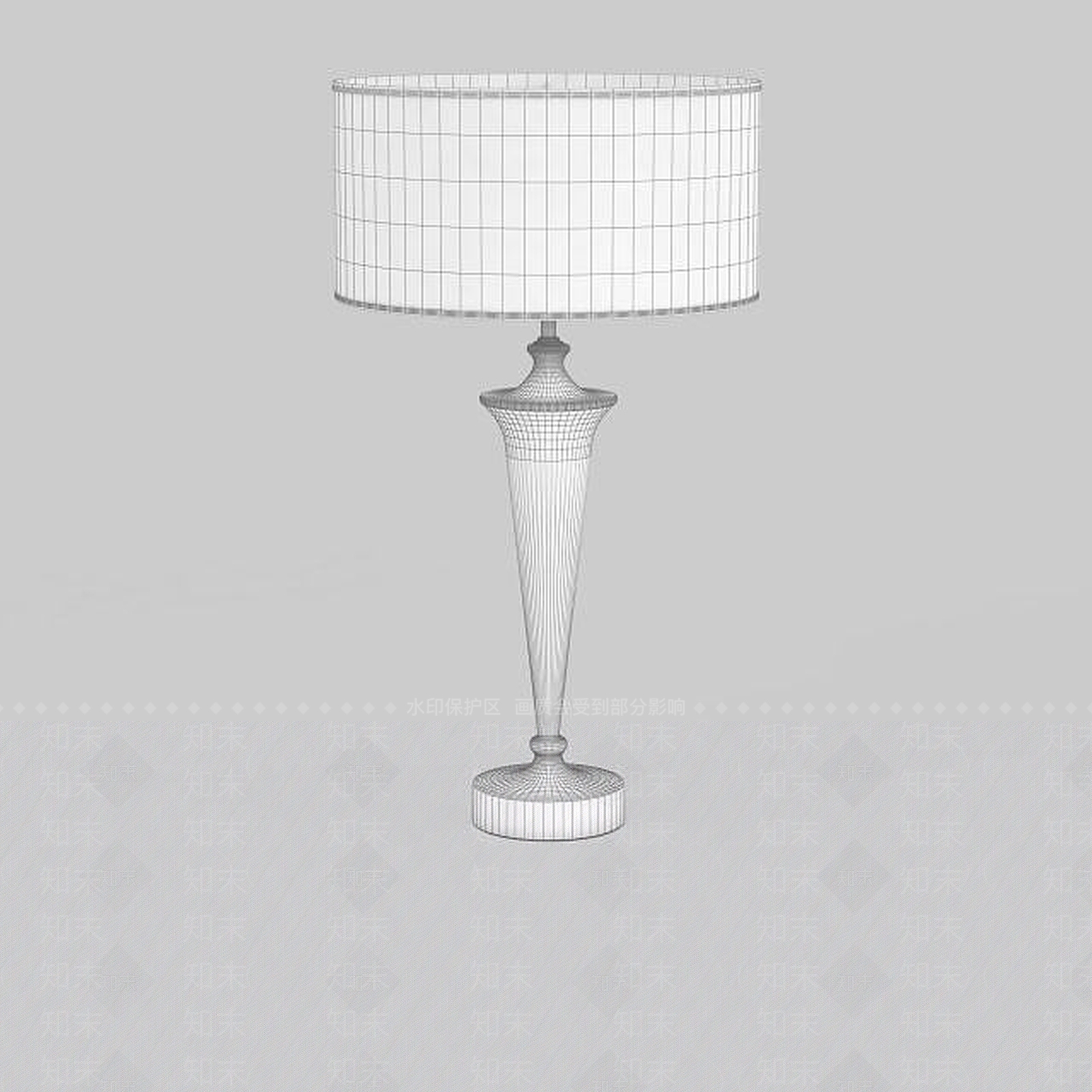 现代简约台灯3D模型下载【ID:1197041960】