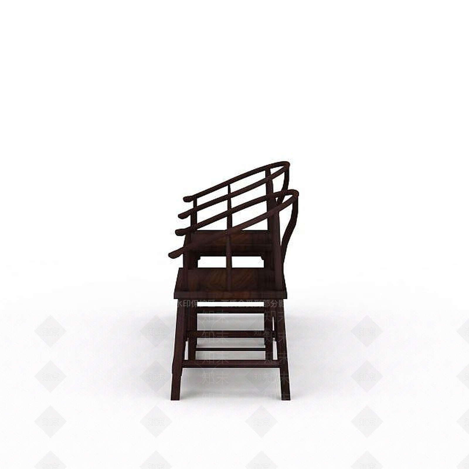 中式桌椅3D模型下载【ID:1197043799】