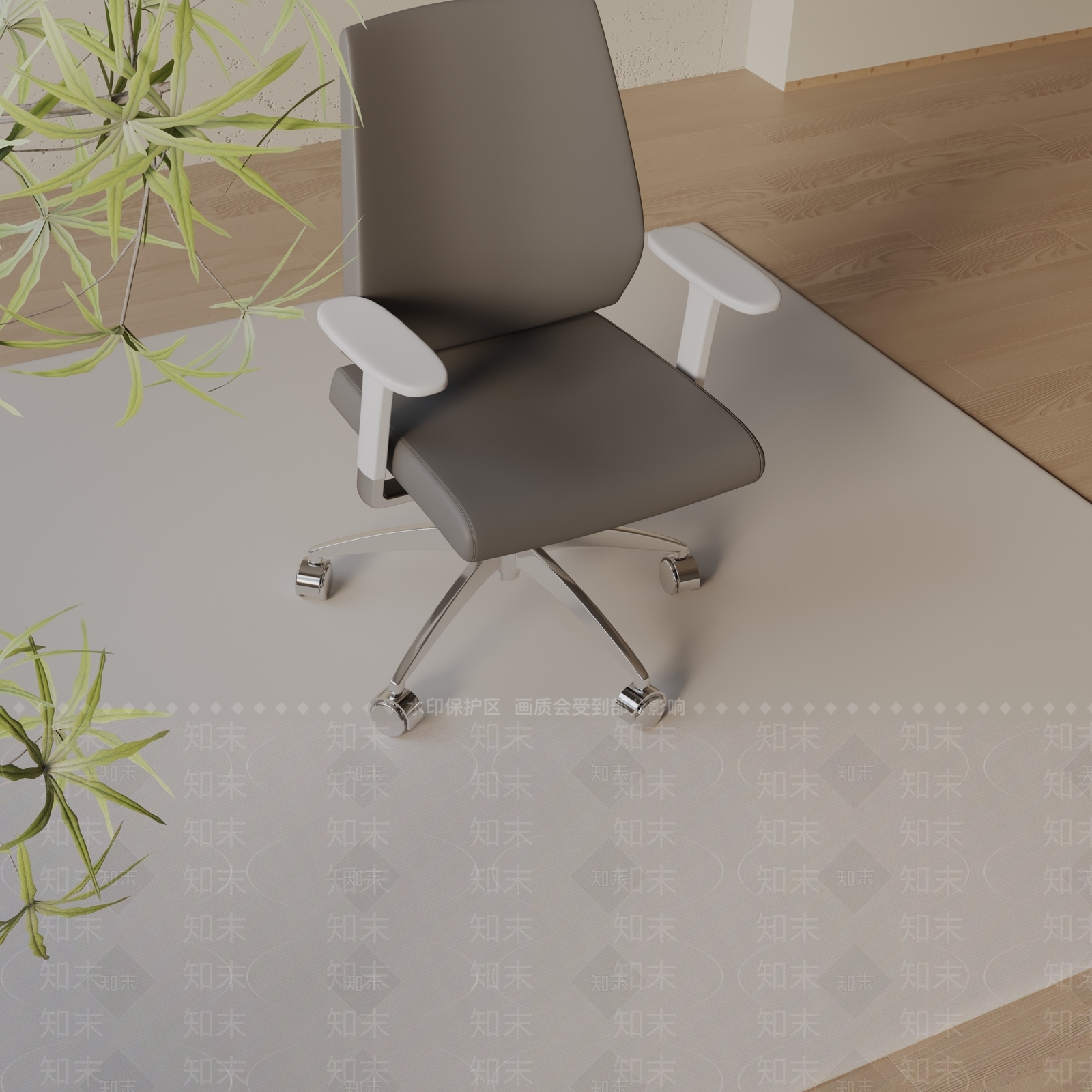 现代办公椅3D模型下载【ID:1197044260】
