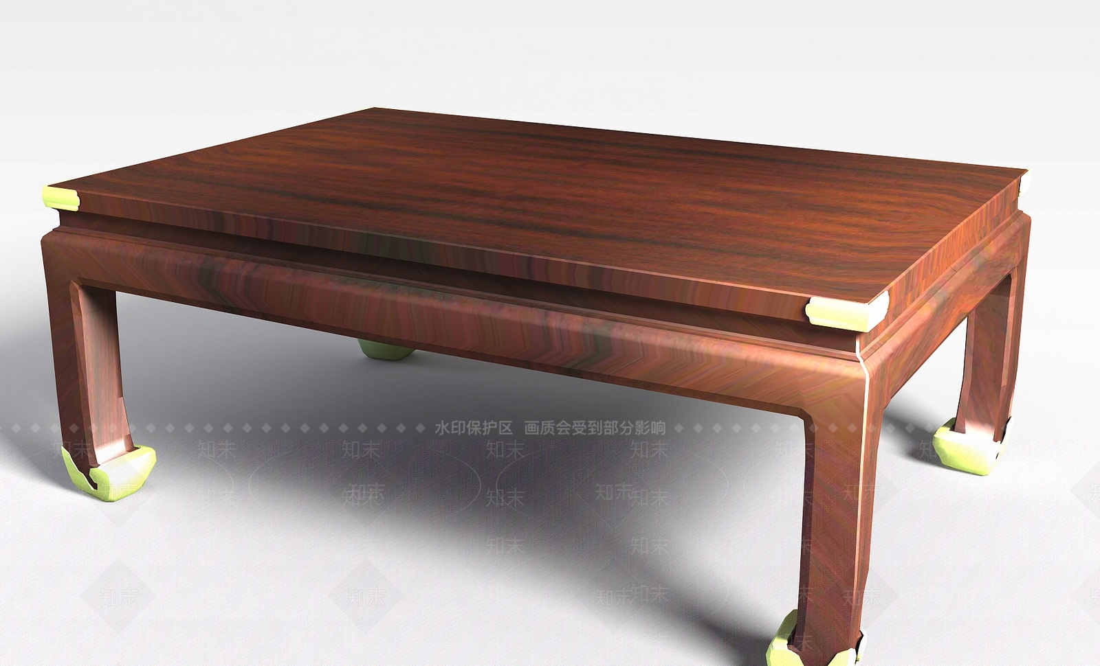 现代客厅矮桌3D模型下载【ID:1197044305】
