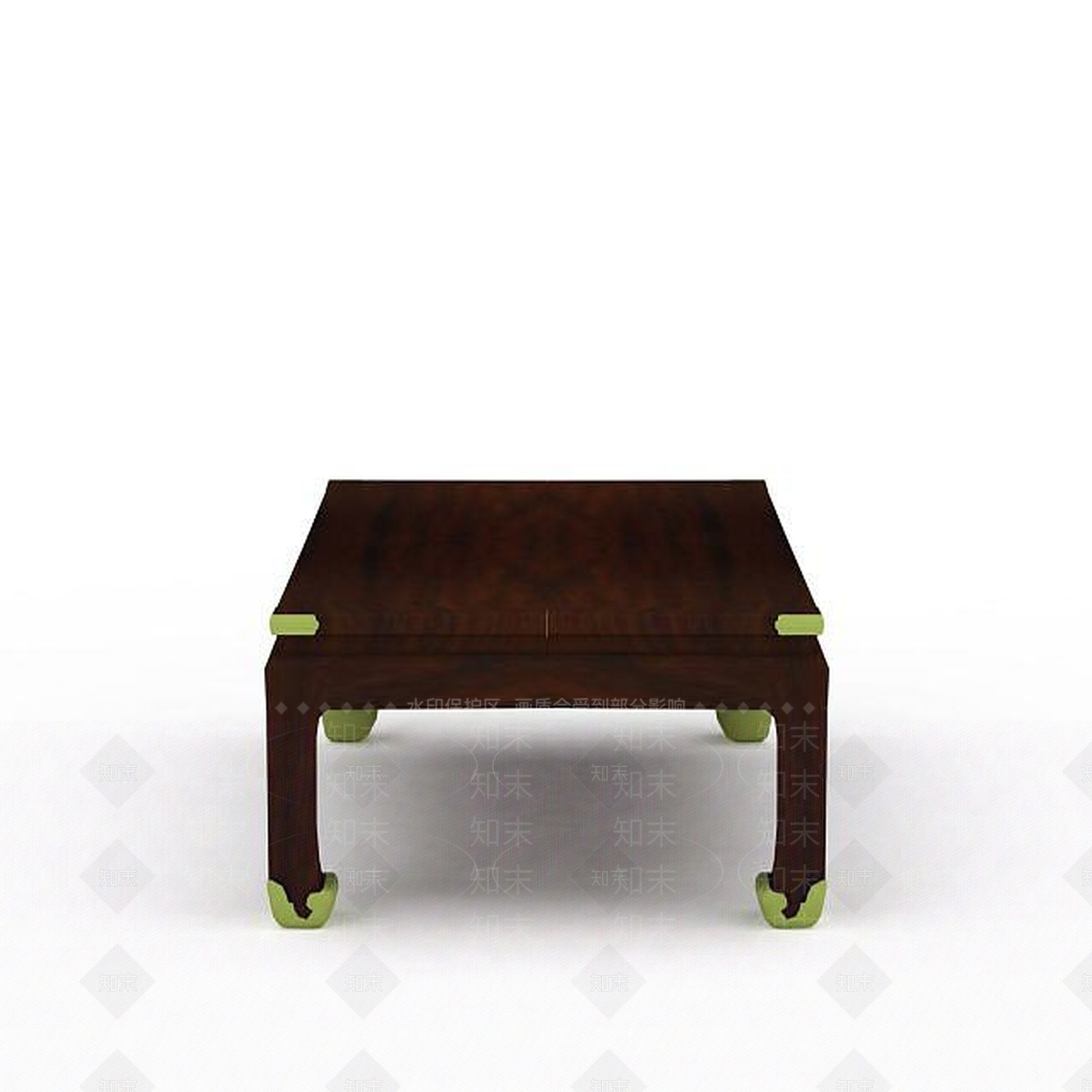 现代客厅矮桌3D模型下载【ID:1197044305】