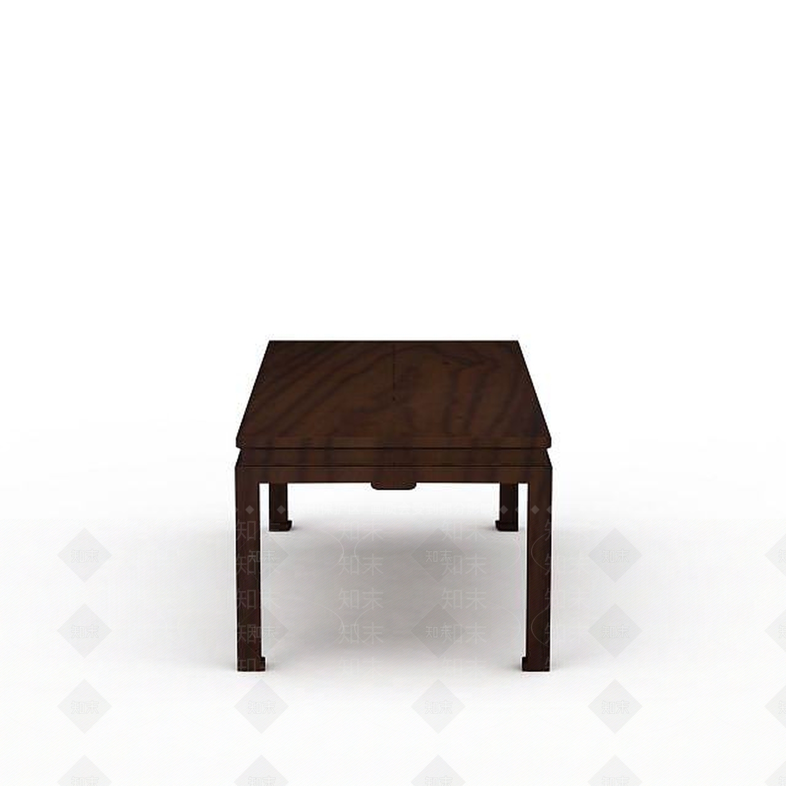 现代长方形桌子3D模型下载【ID:1197044750】