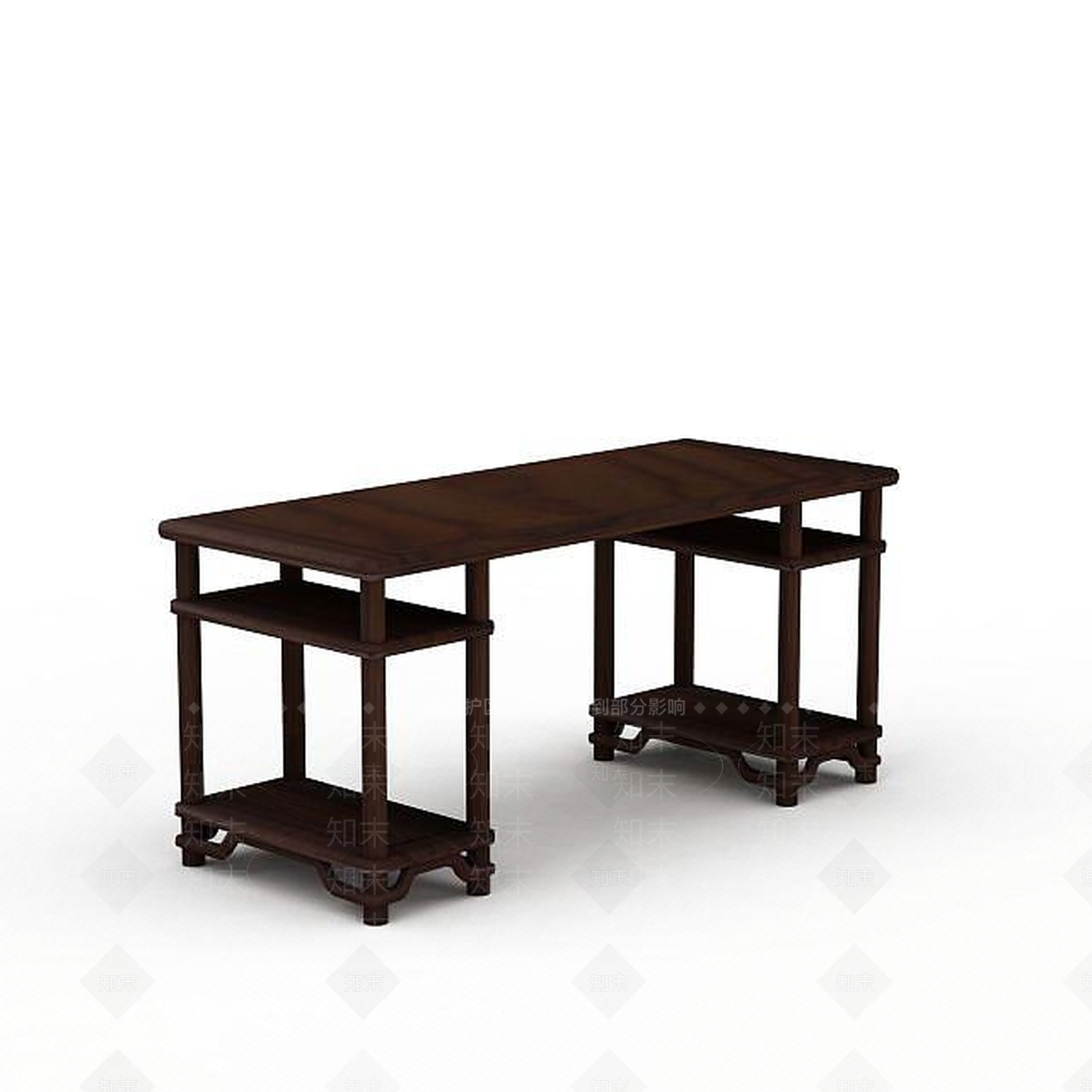 现代简约桌子3D模型下载【ID:1197045020】