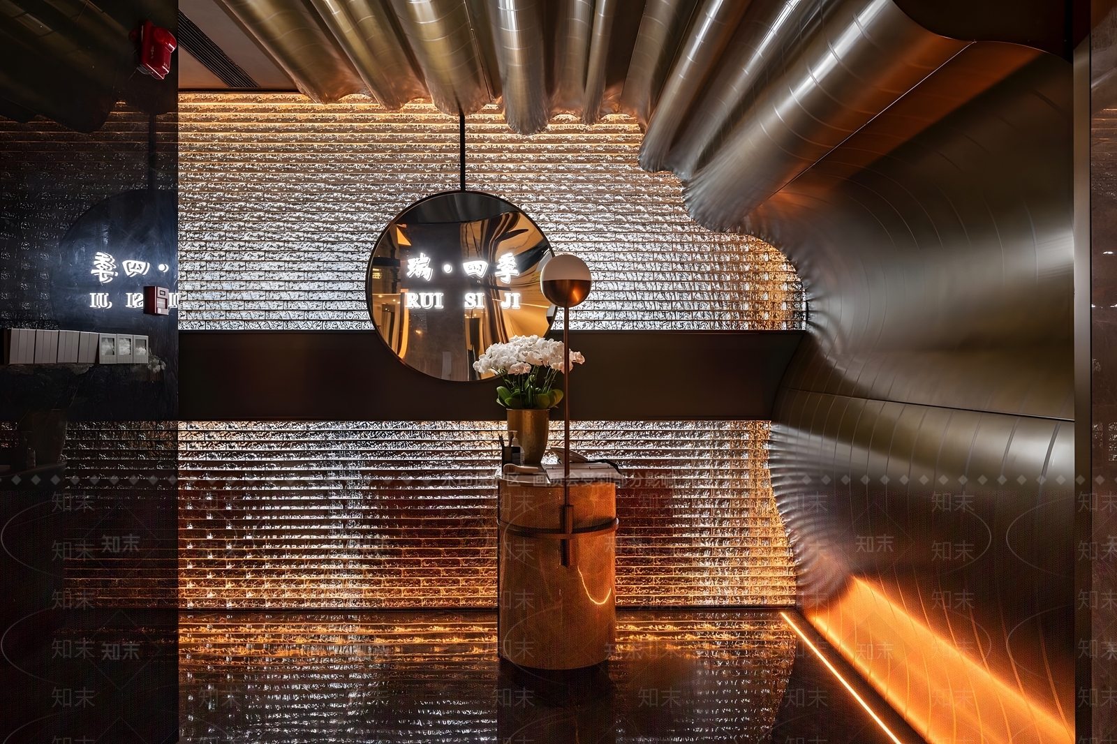 现代新中式酒店3D模型下载【ID:1197043987】