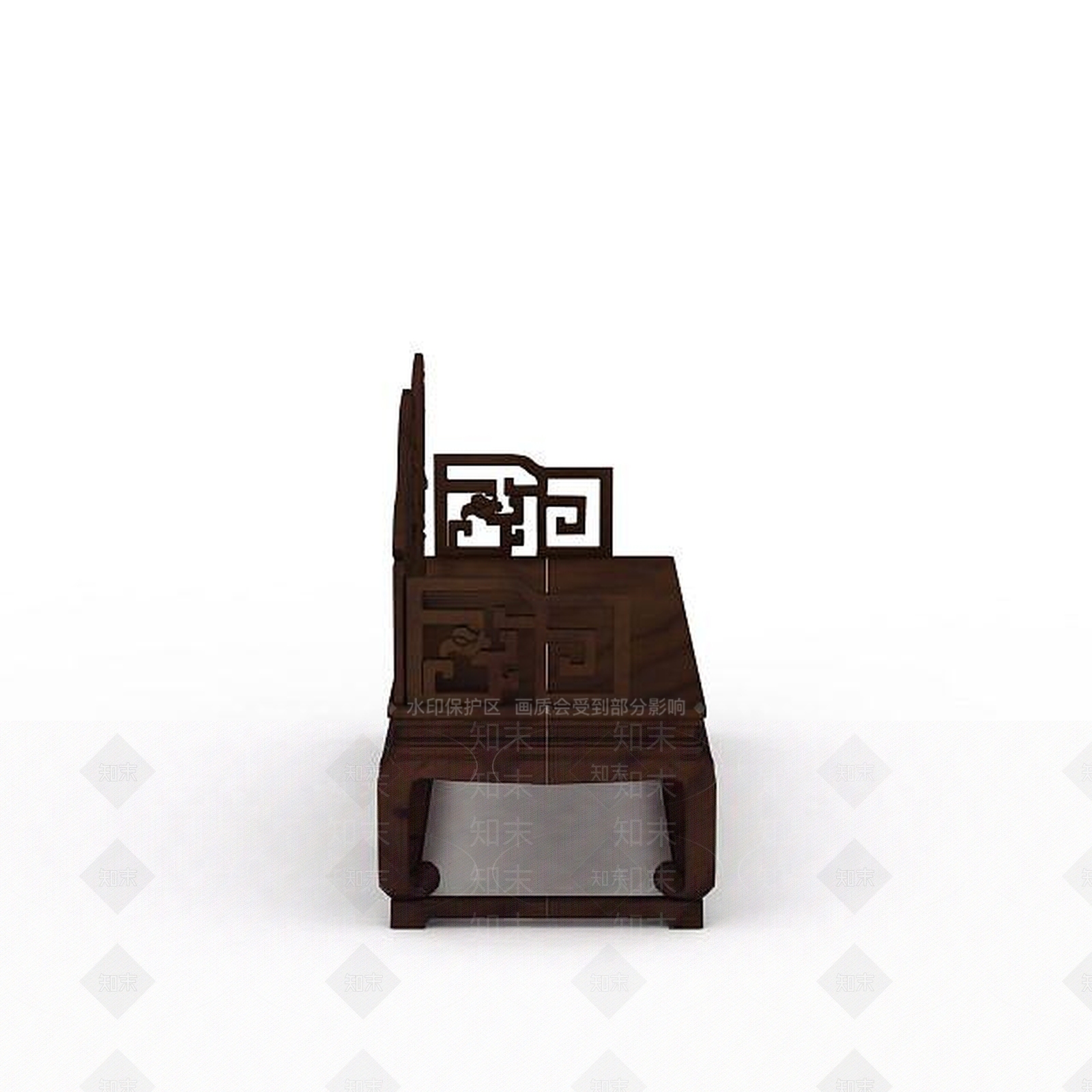 现代古典椅子3D模型下载【ID:1197045755】