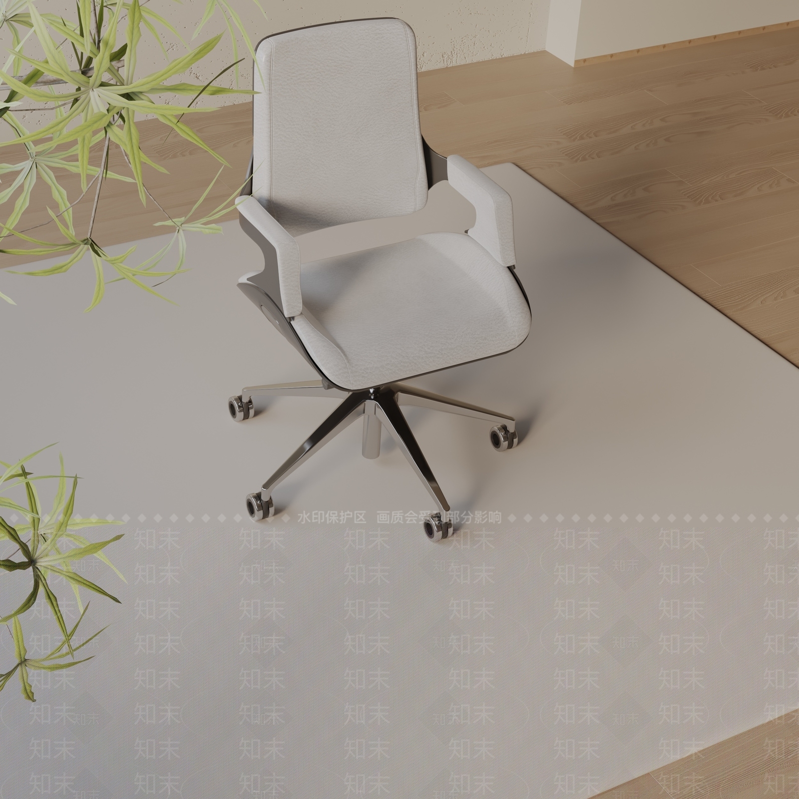 现代办公椅3D模型下载【ID:1197046469】