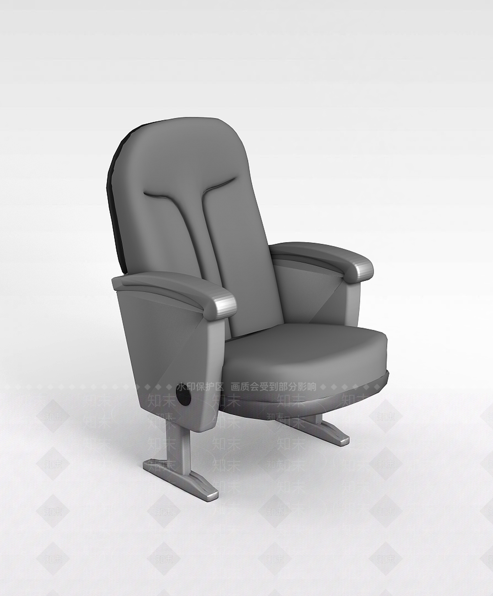 现代影院椅3D模型下载【ID:1197046502】