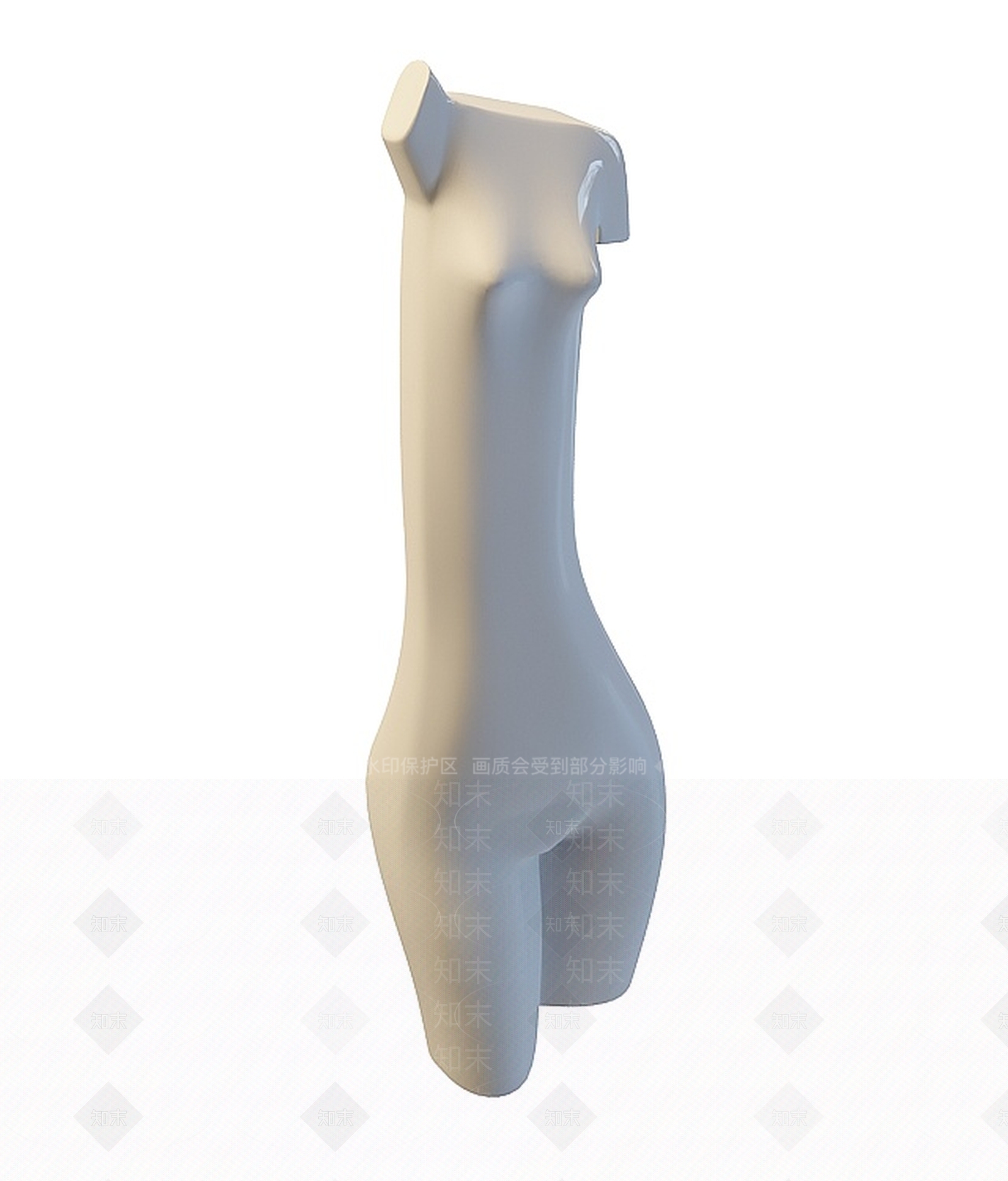 现代艺术人体3D模型下载【ID:1197047674】