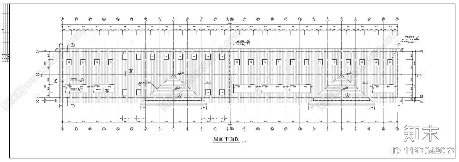 现代新中式商业街cad施工图下载【ID:1197049057】