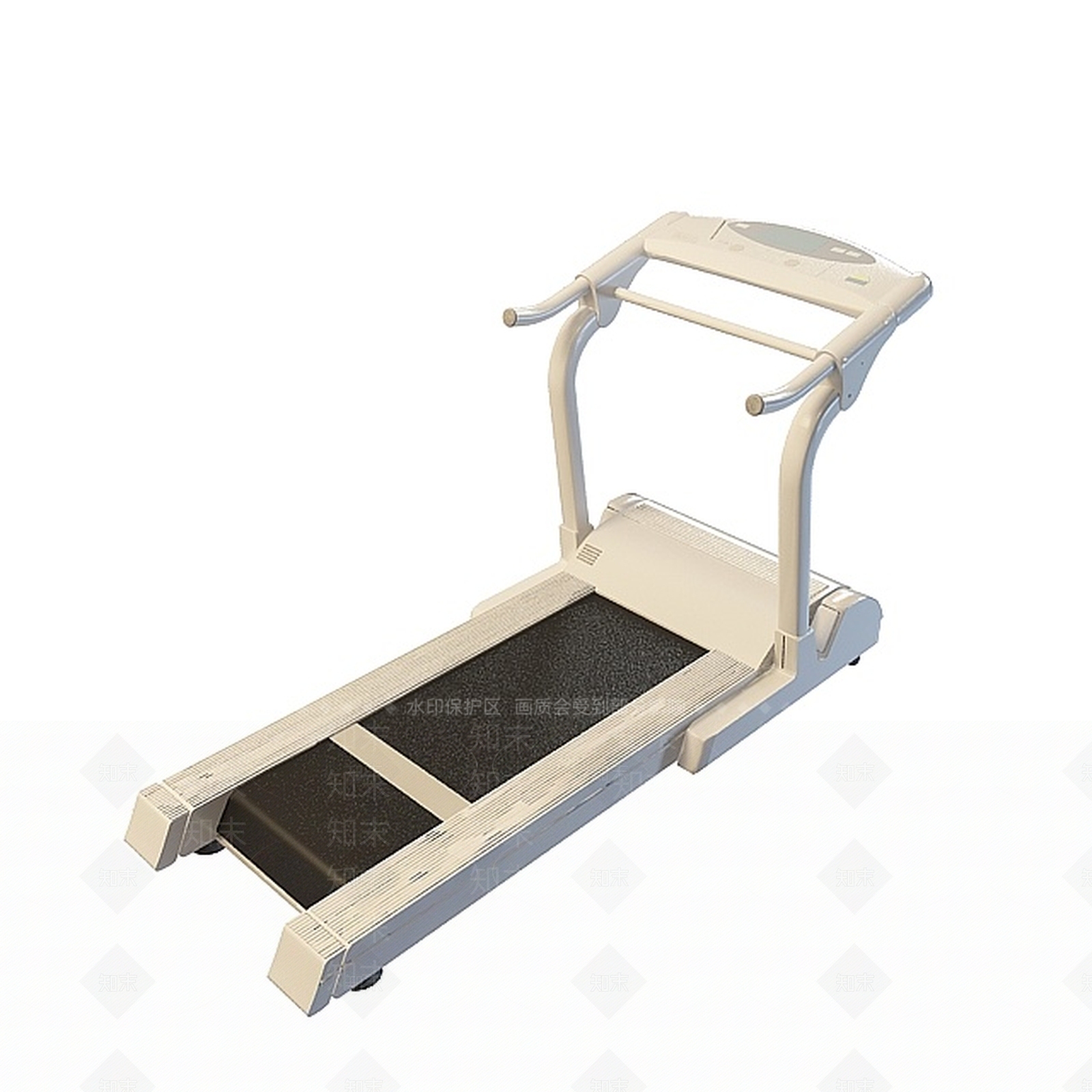 现代健身跑步机3D模型下载【ID:1197049395】