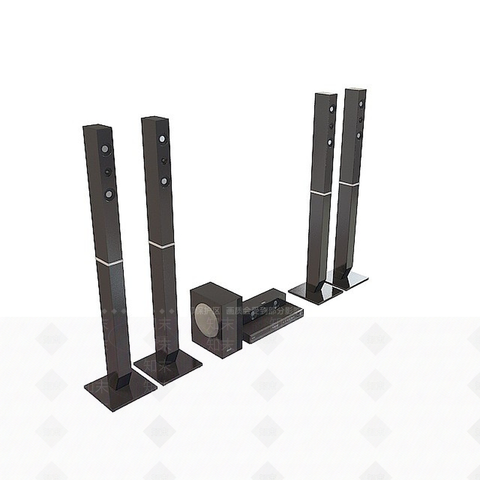 现代音响3D模型下载【ID:1197051438】