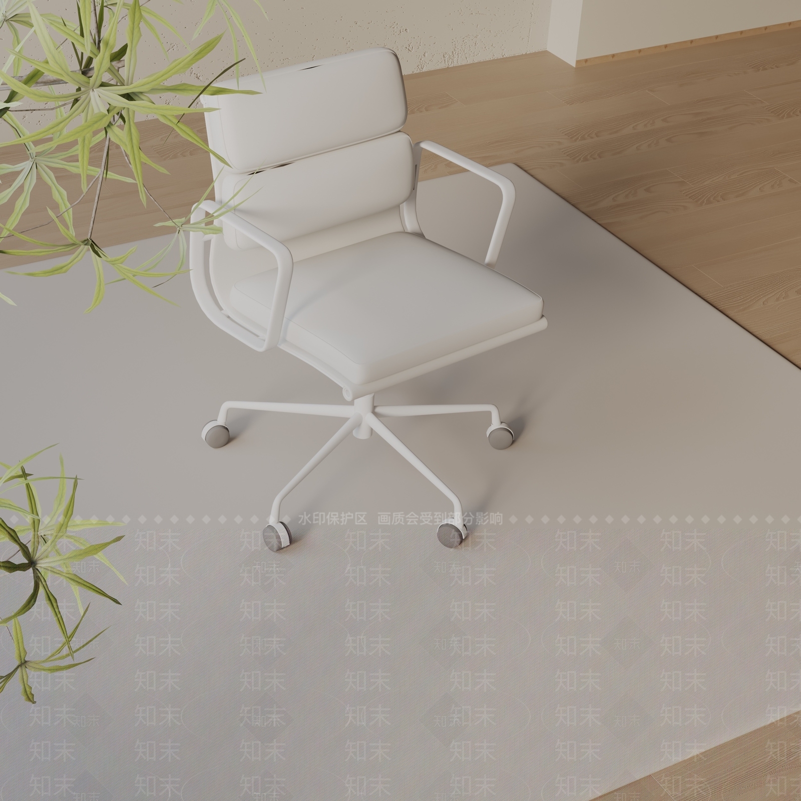 现代办公椅3D模型下载【ID:1197053180】
