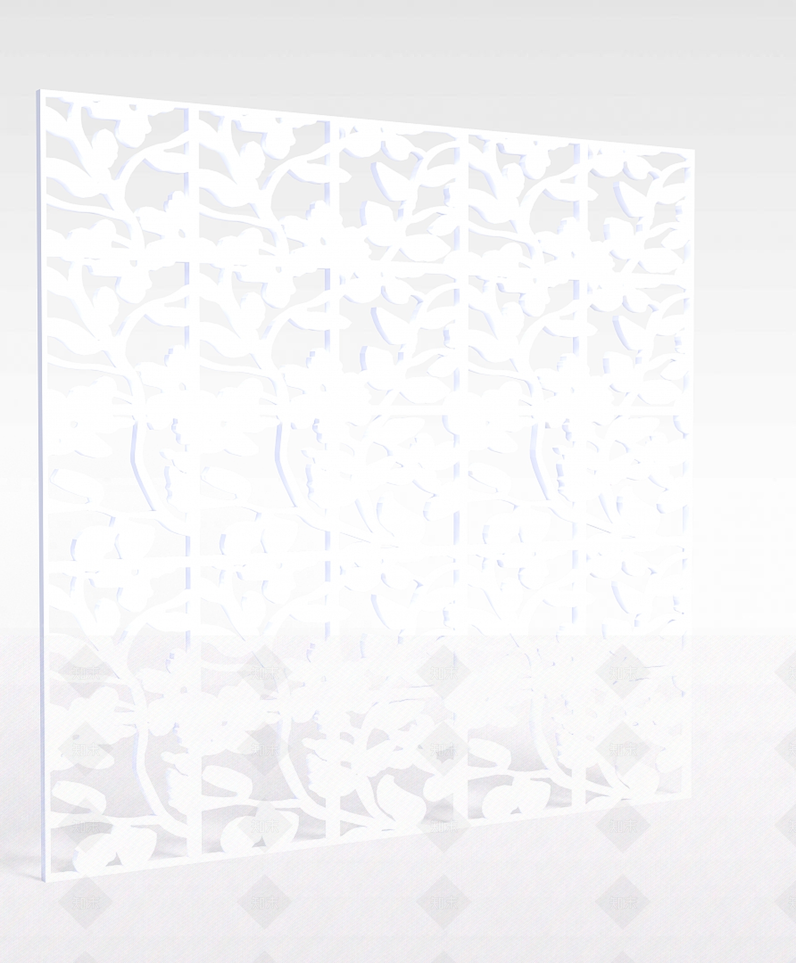 现代玄关镂空隔断3D模型下载【ID:1197053246】