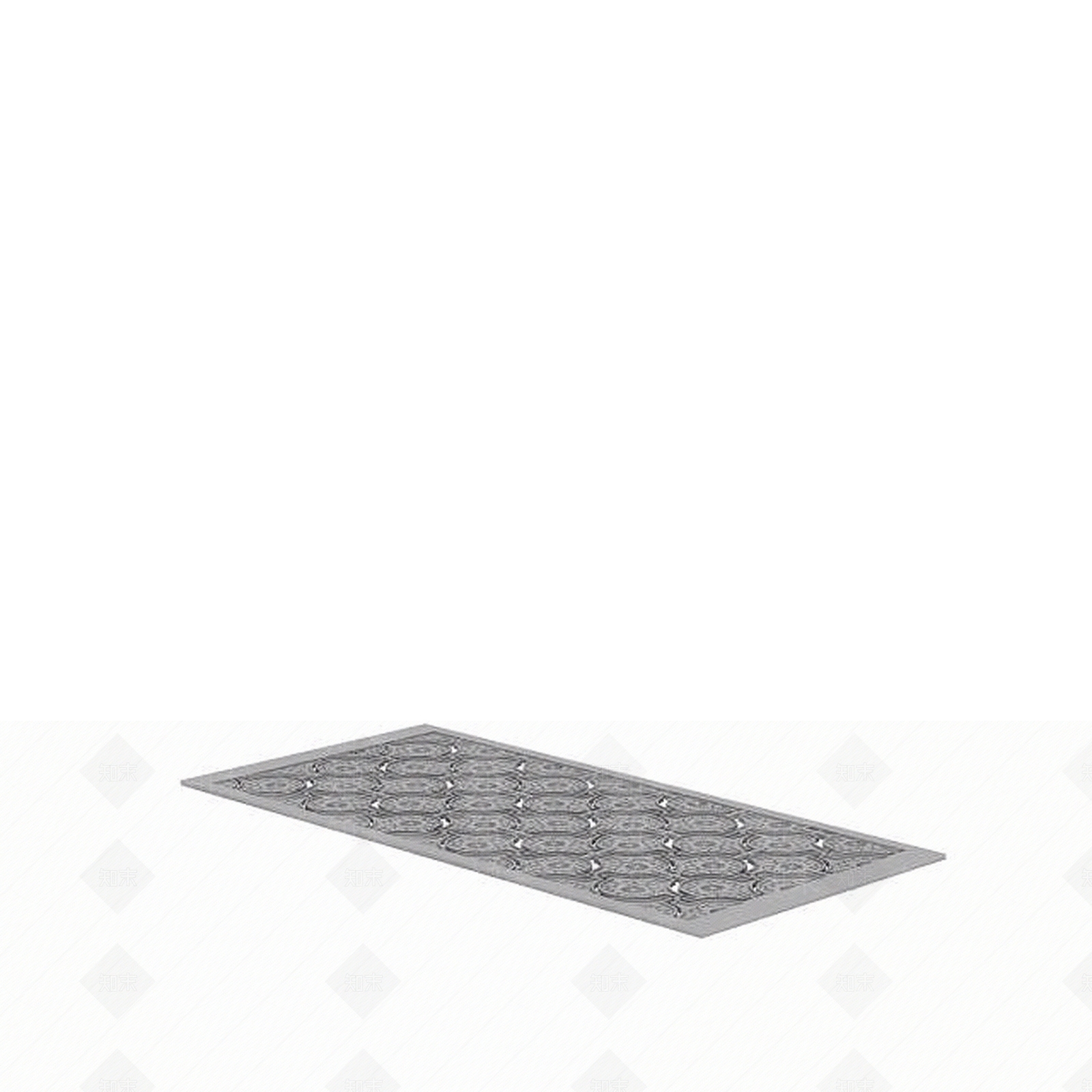 现代石膏雕花3D模型下载【ID:1197054043】