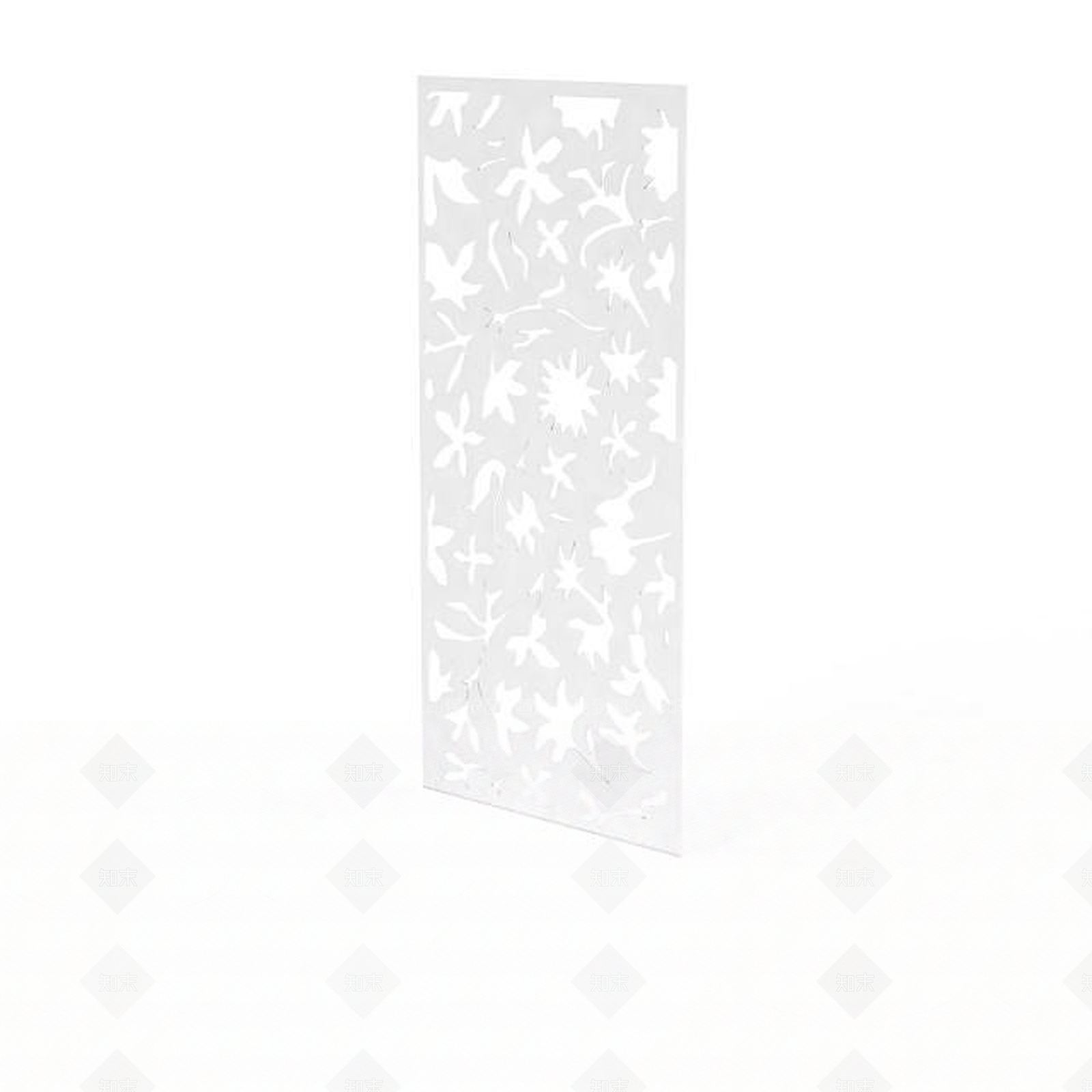 现代雕花装饰板3D模型下载【ID:1197054027】