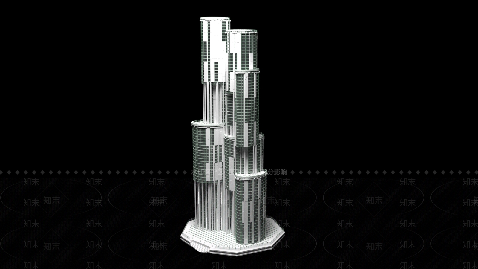 现代风格建筑SU模型下载【ID:1197055071】