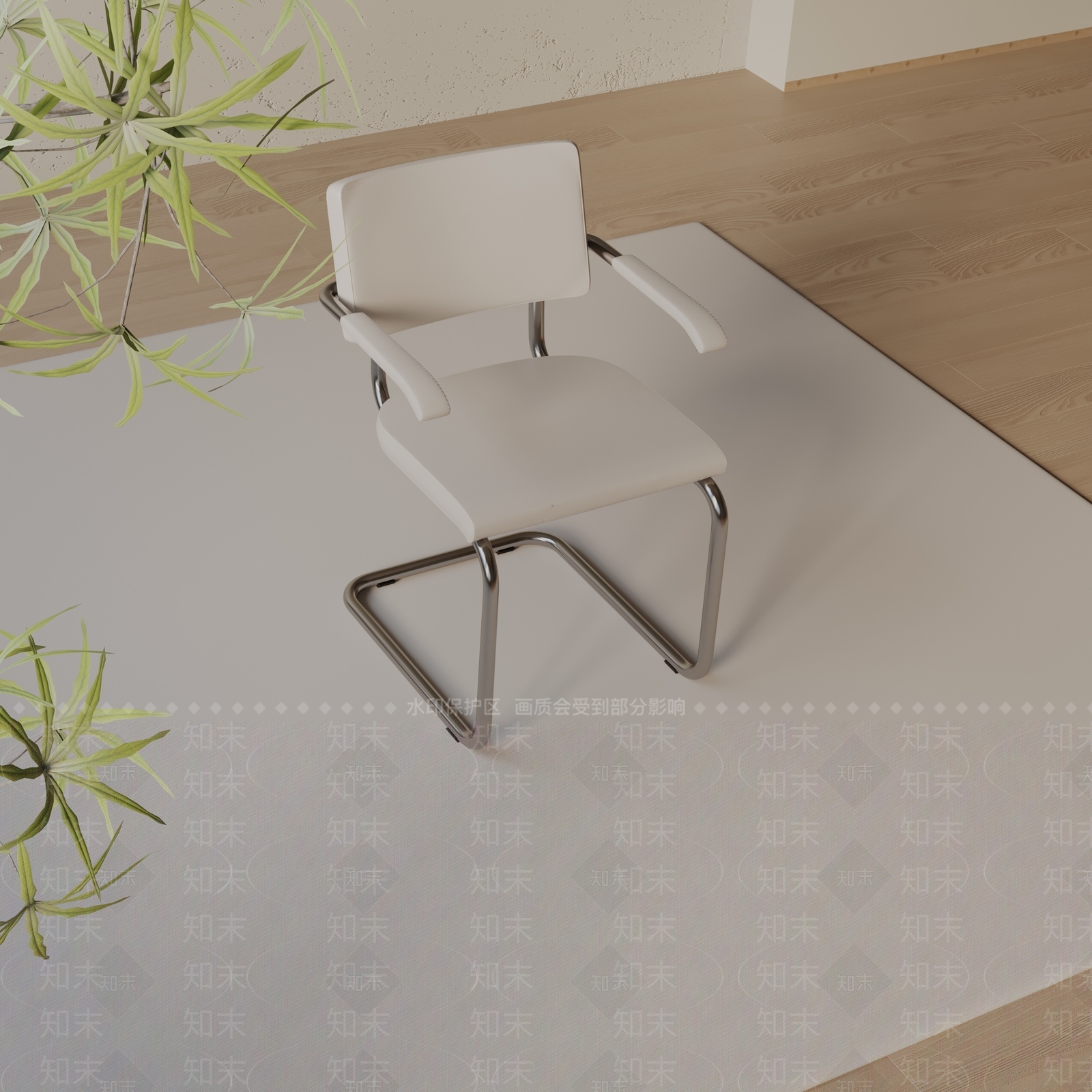 现代办公椅3D模型下载【ID:1197055215】