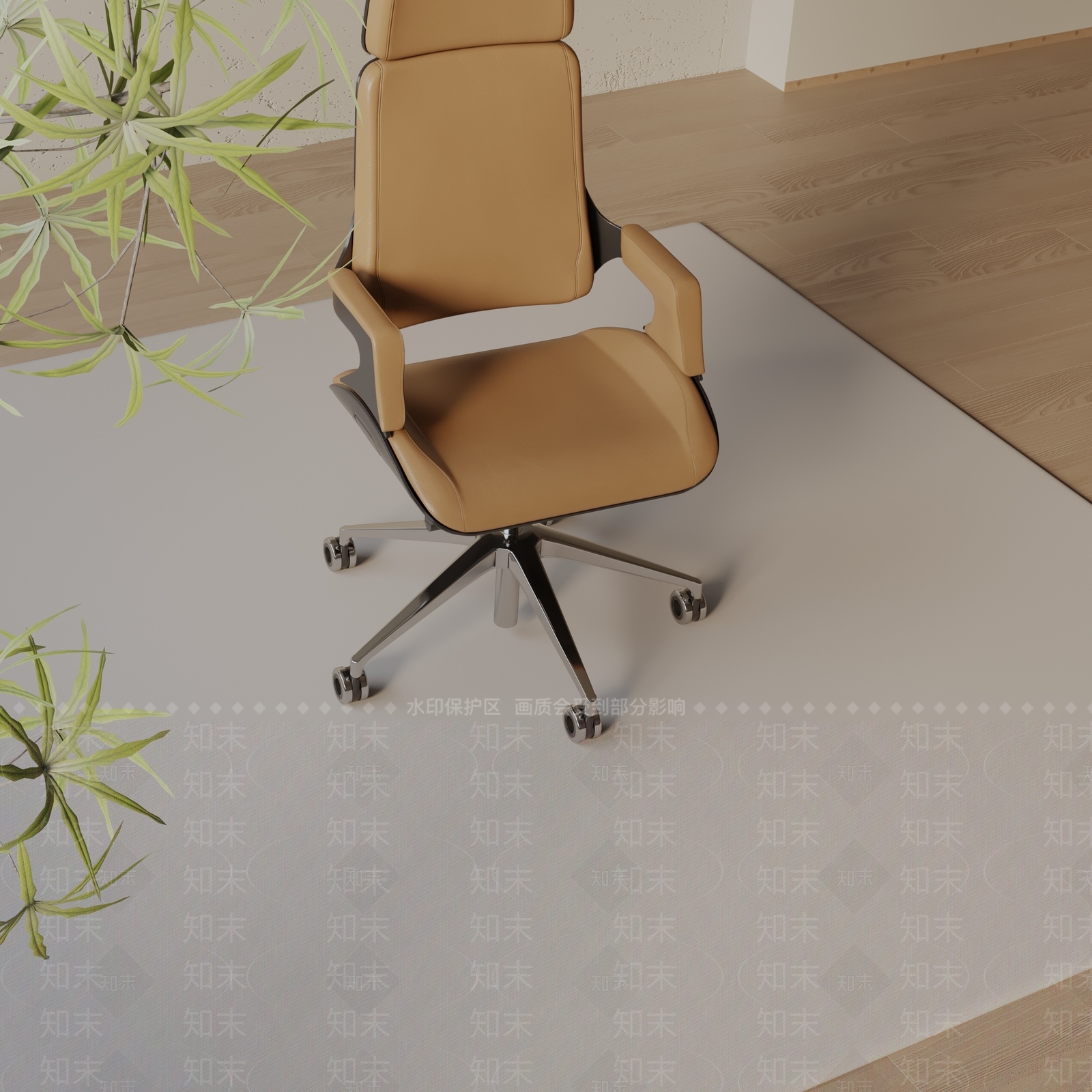 现代办公椅3D模型下载【ID:1197056926】