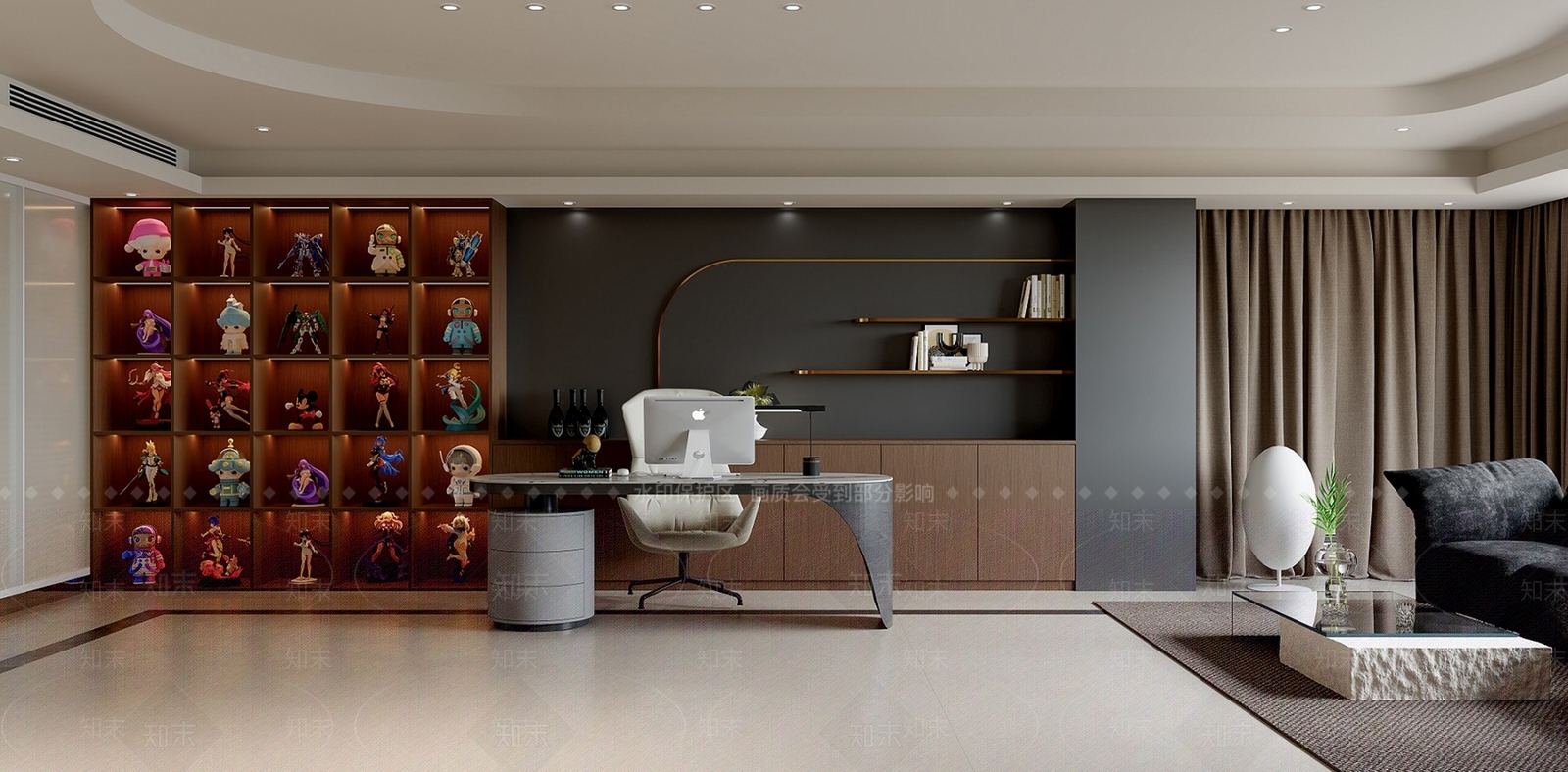 现代工业客餐厅3D模型下载【ID:1197057897】