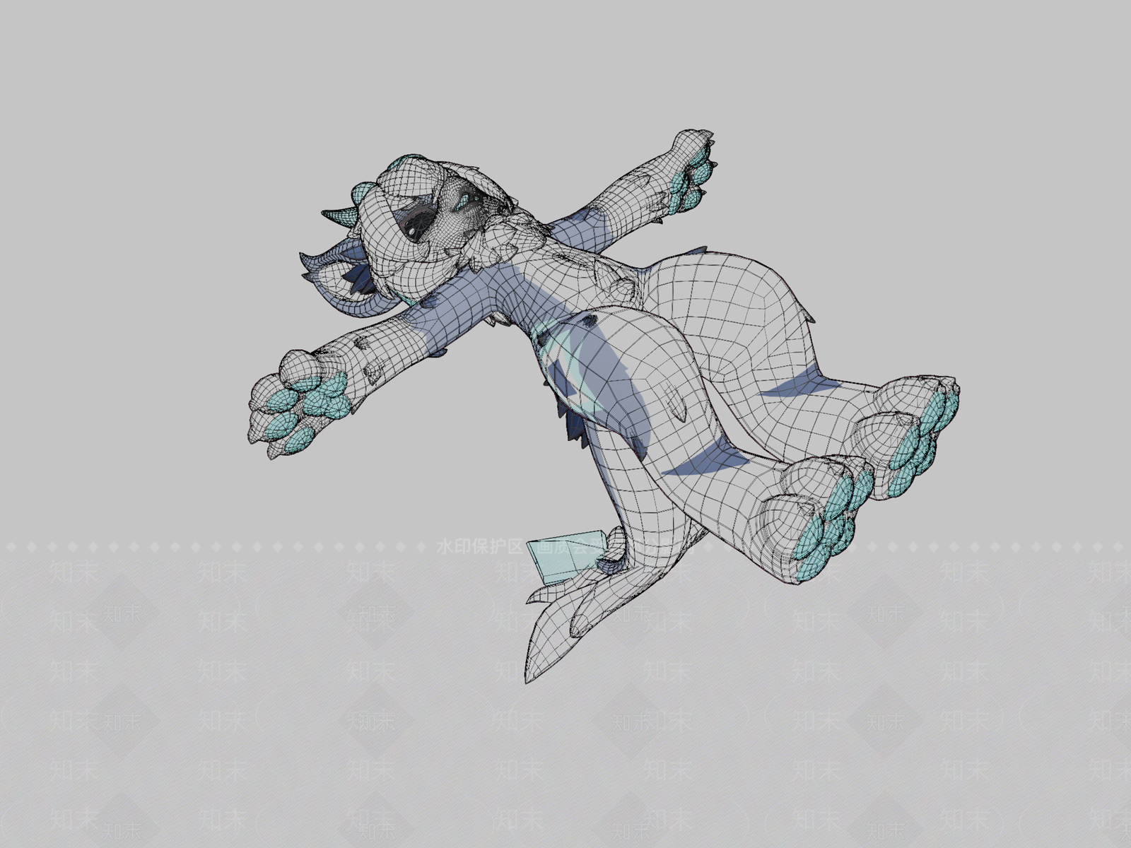 虚拟人物3D模型下载【ID:1197058371】