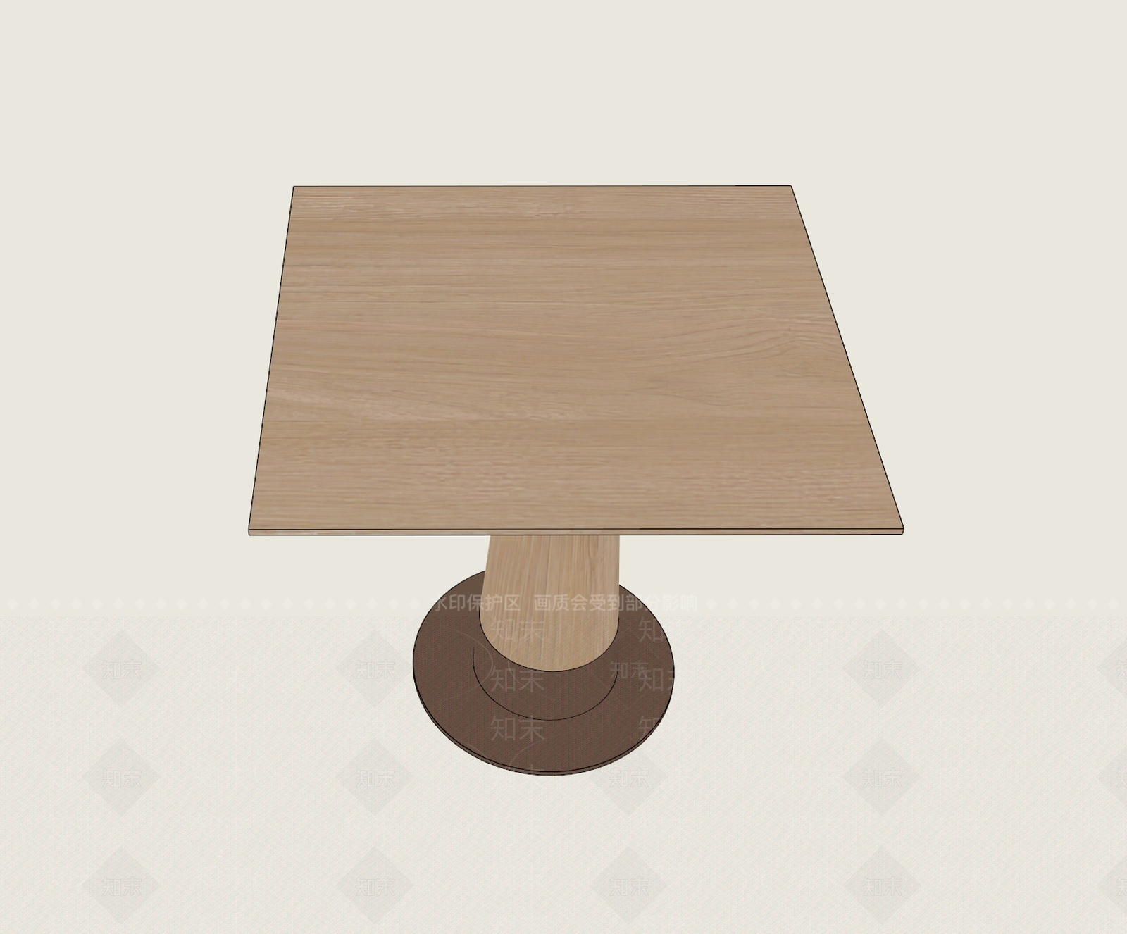 现代简约餐桌SU模型下载【ID:1197059433】