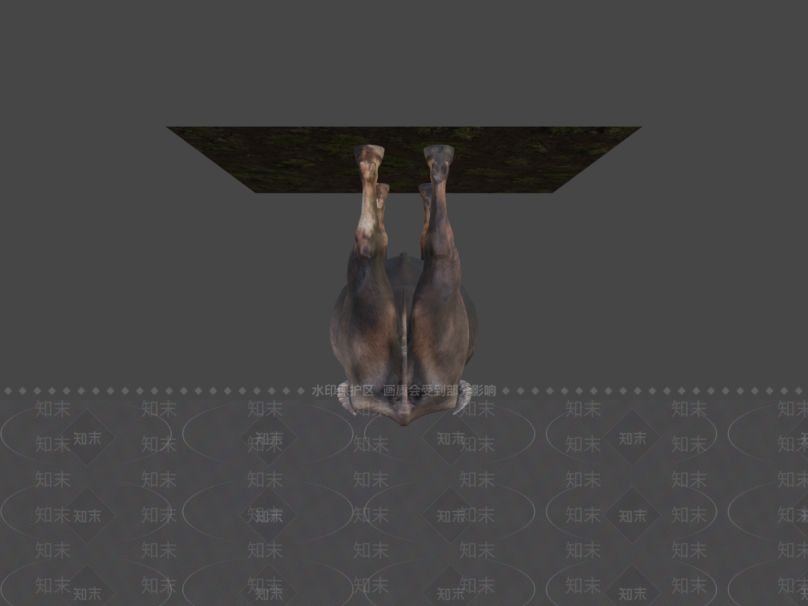 虚拟人物水牛3D模型下载【ID:1197060233】