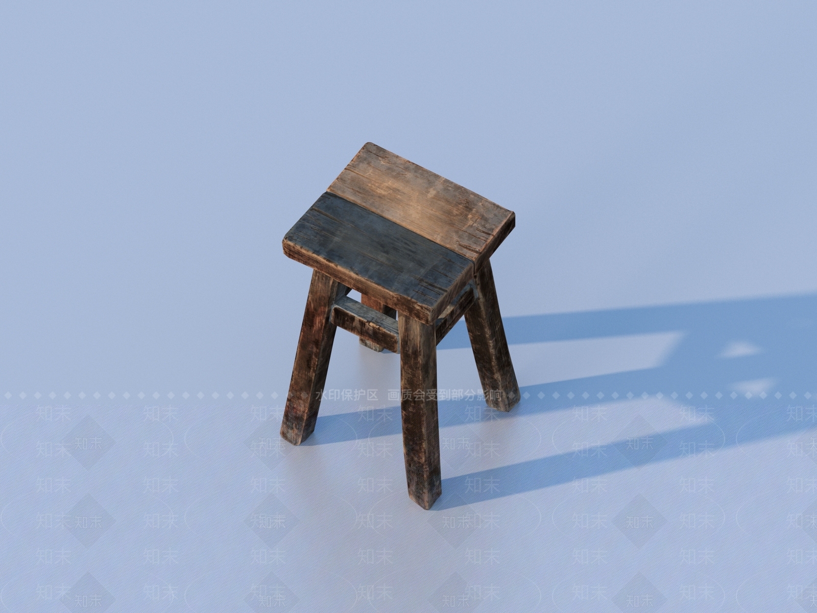 中式其他凳子3D模型下载【ID:1197067643】