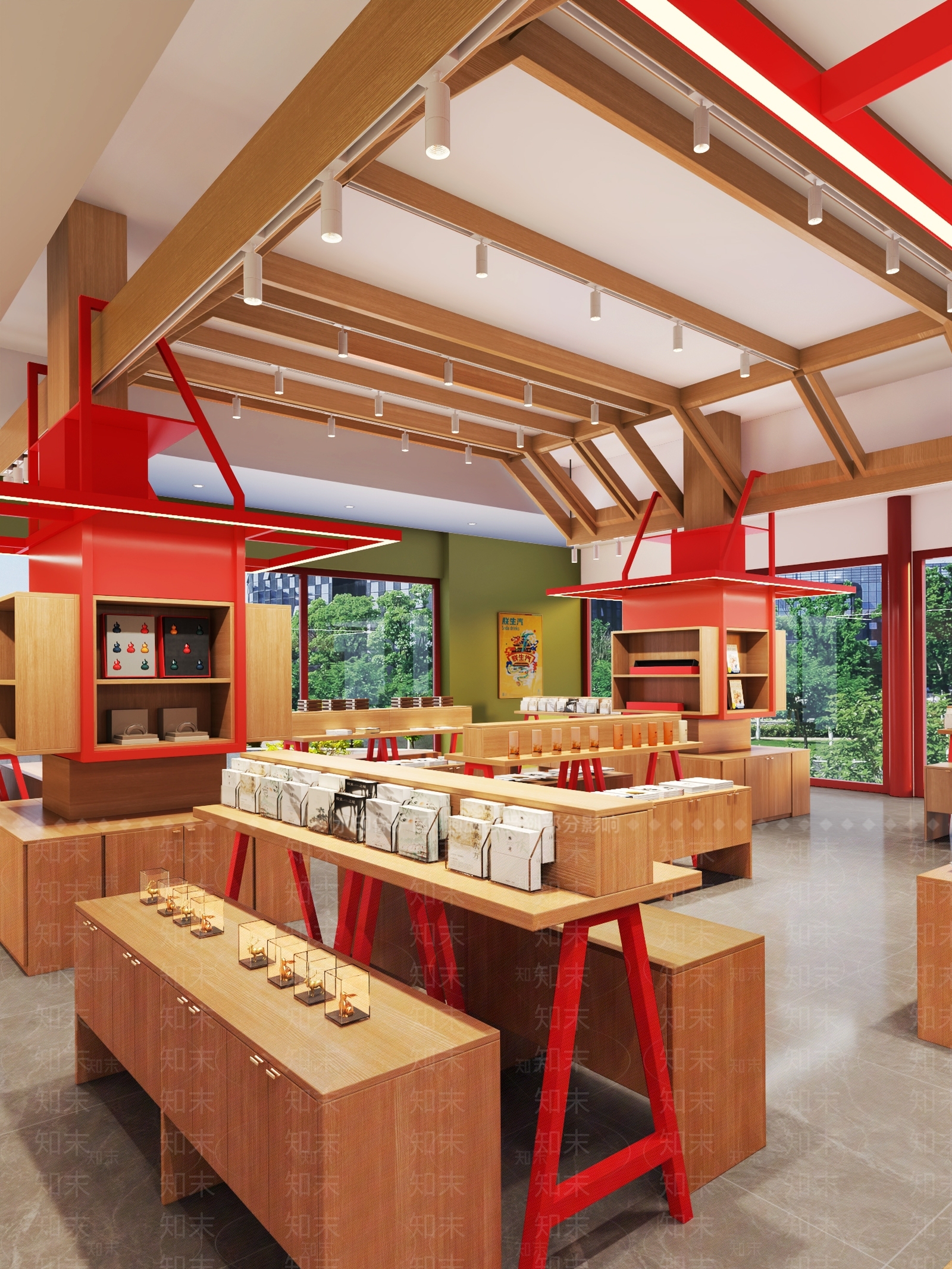 现代玩具礼品店3D模型下载【ID:1197074078】