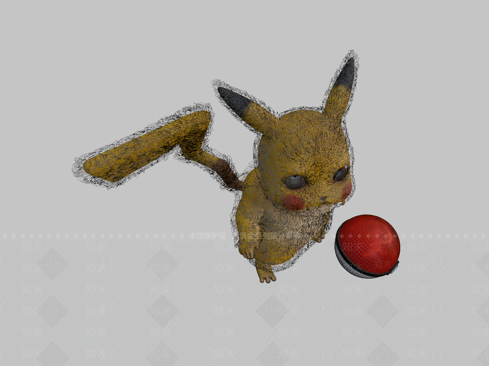 虚拟人物3D模型下载【ID:1197075460】