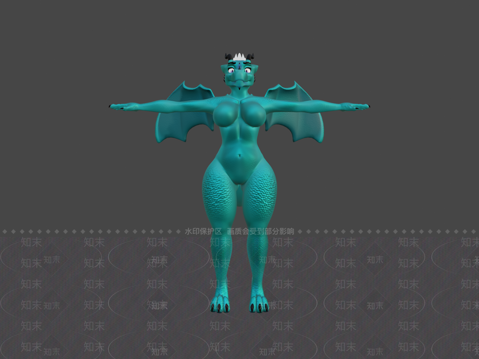 虚拟人物3D模型下载【ID:1197076362】