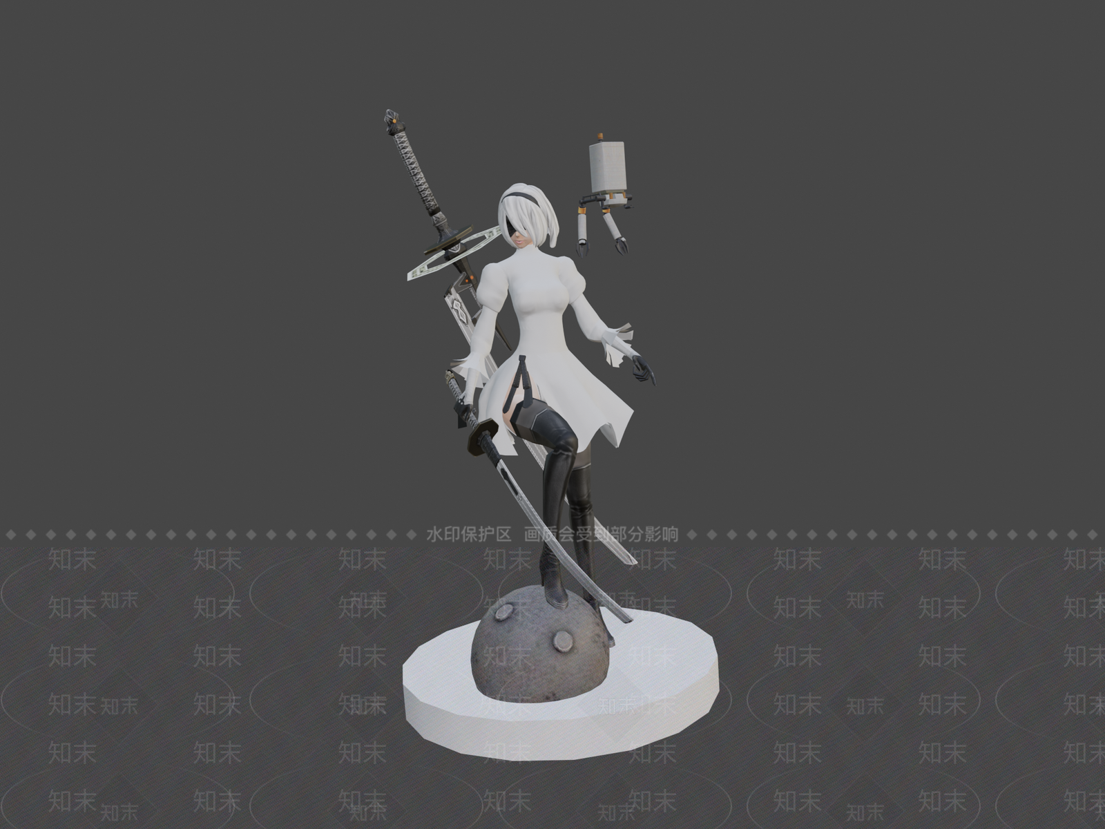 虚拟人物3D模型下载【ID:1197076580】