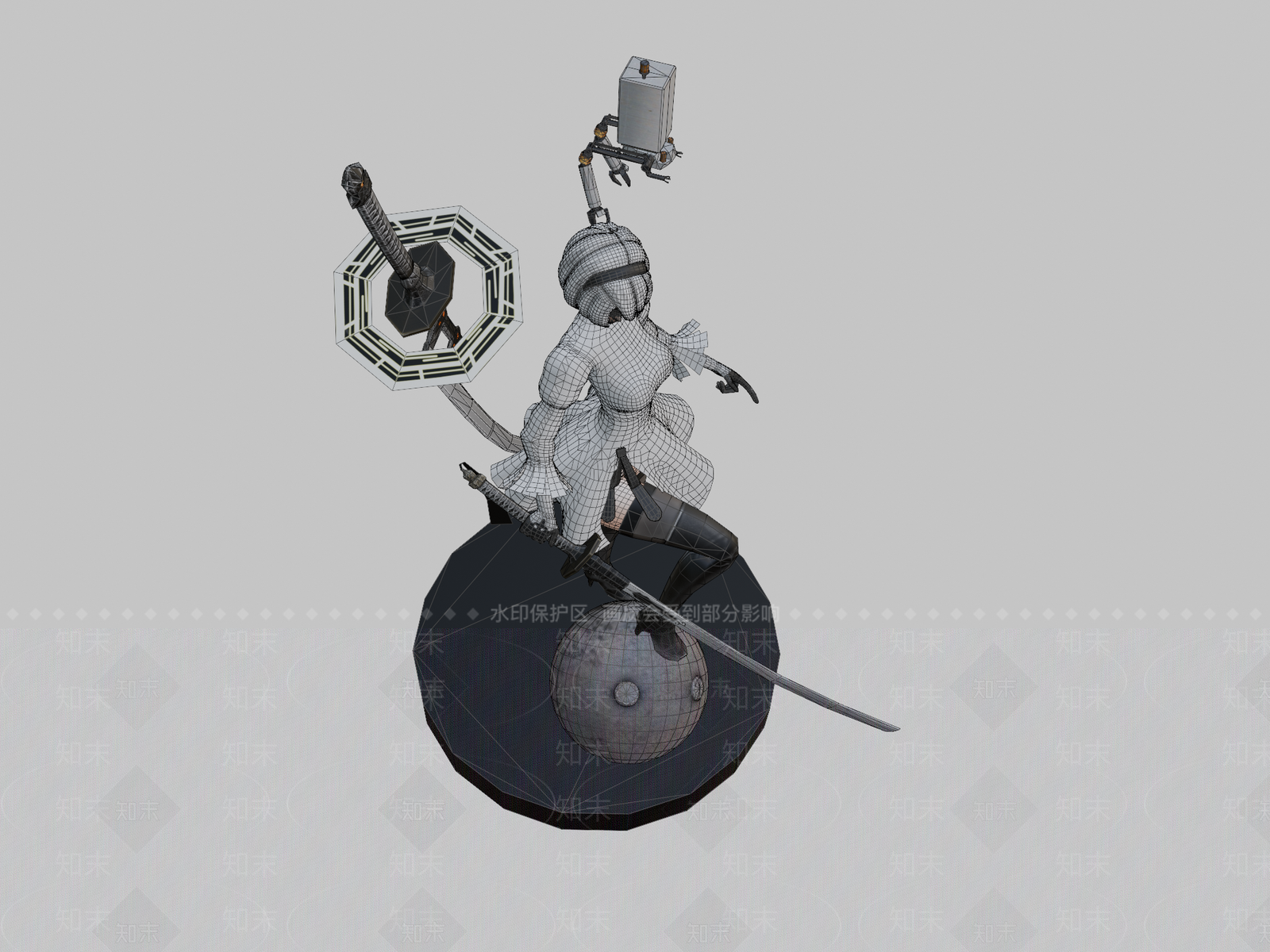 虚拟人物3D模型下载【ID:1197076580】