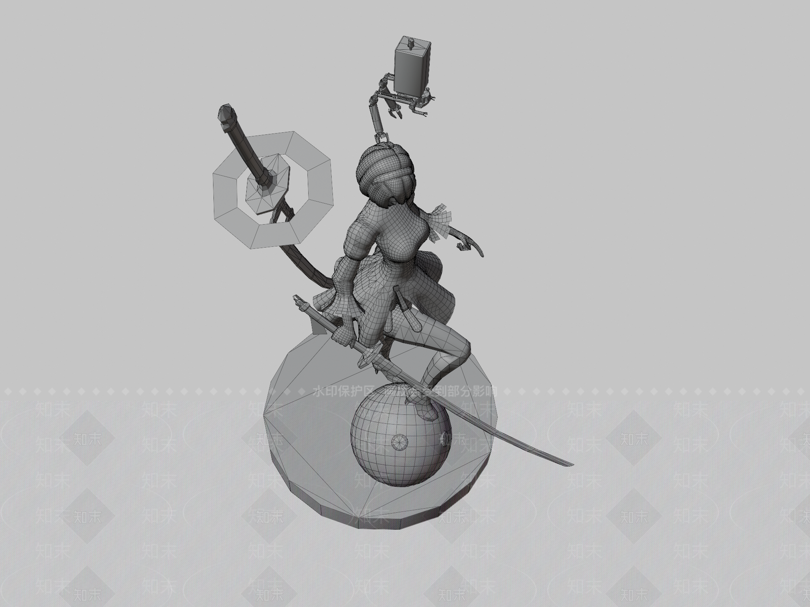 虚拟人物3D模型下载【ID:1197076580】
